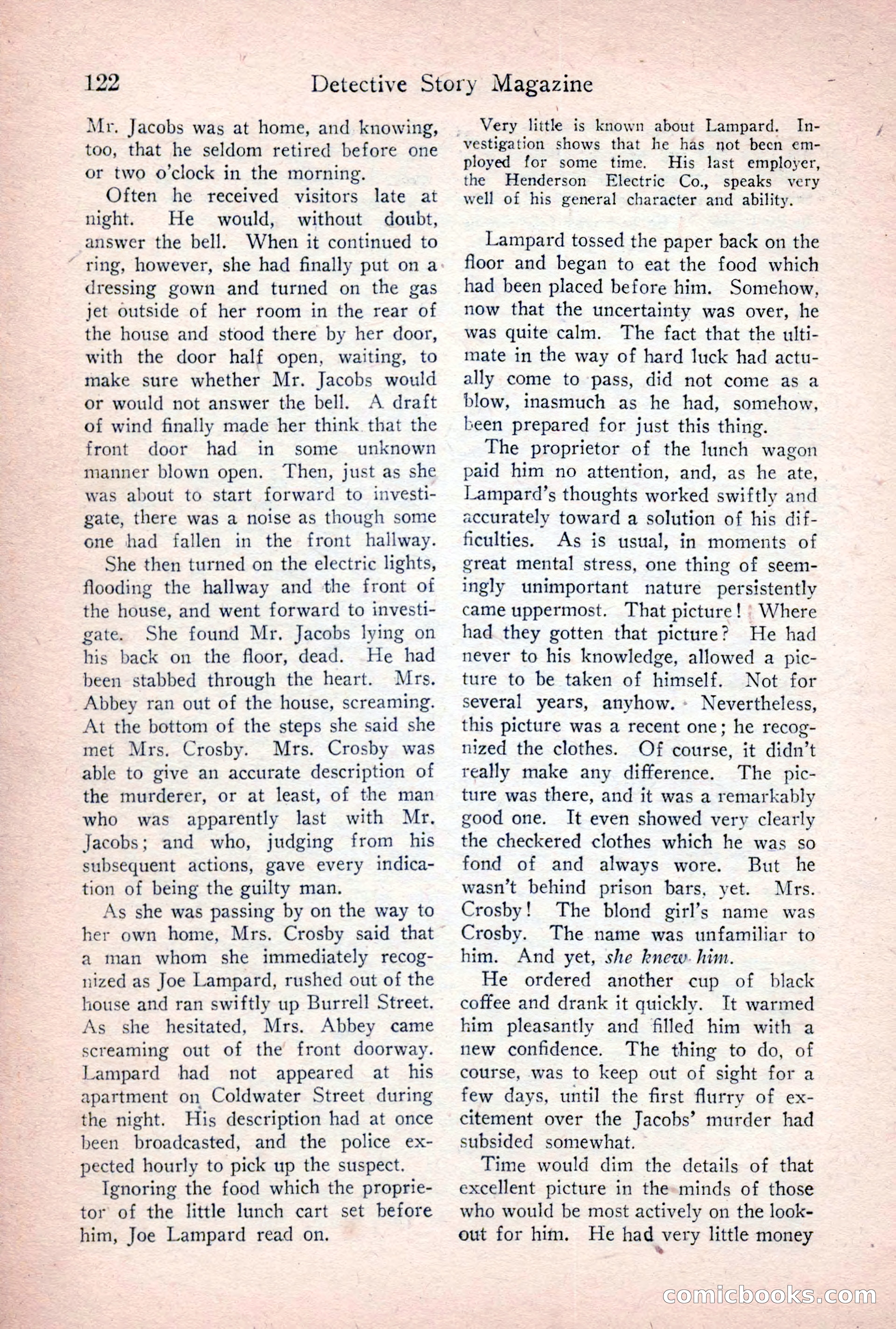 Detective Story Magazine, January 7, 1928 — page 140 of 164