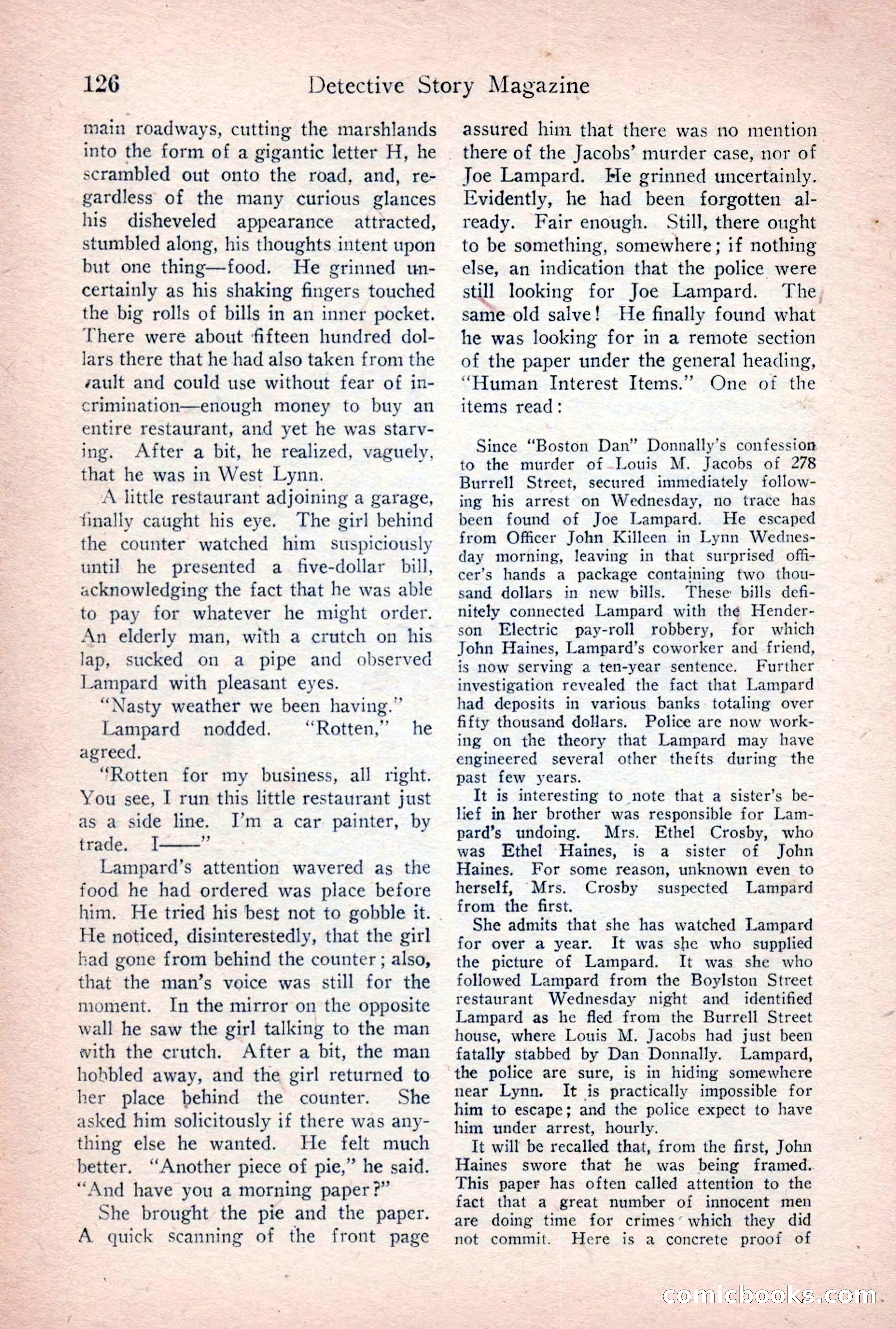 Detective Story Magazine, January 7, 1928 — page 144 of 164