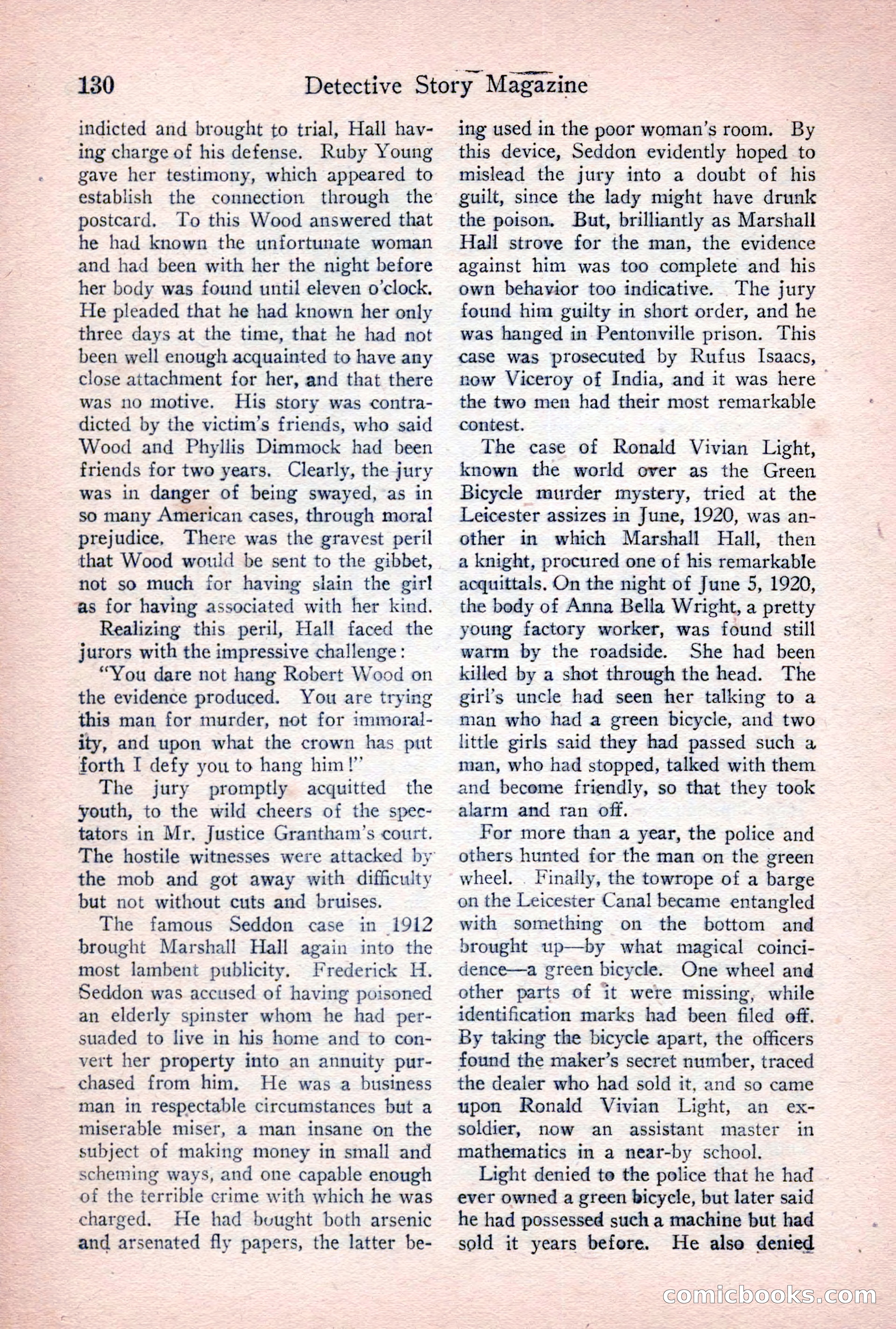 Detective Story Magazine, January 7, 1928 — page 148 of 164