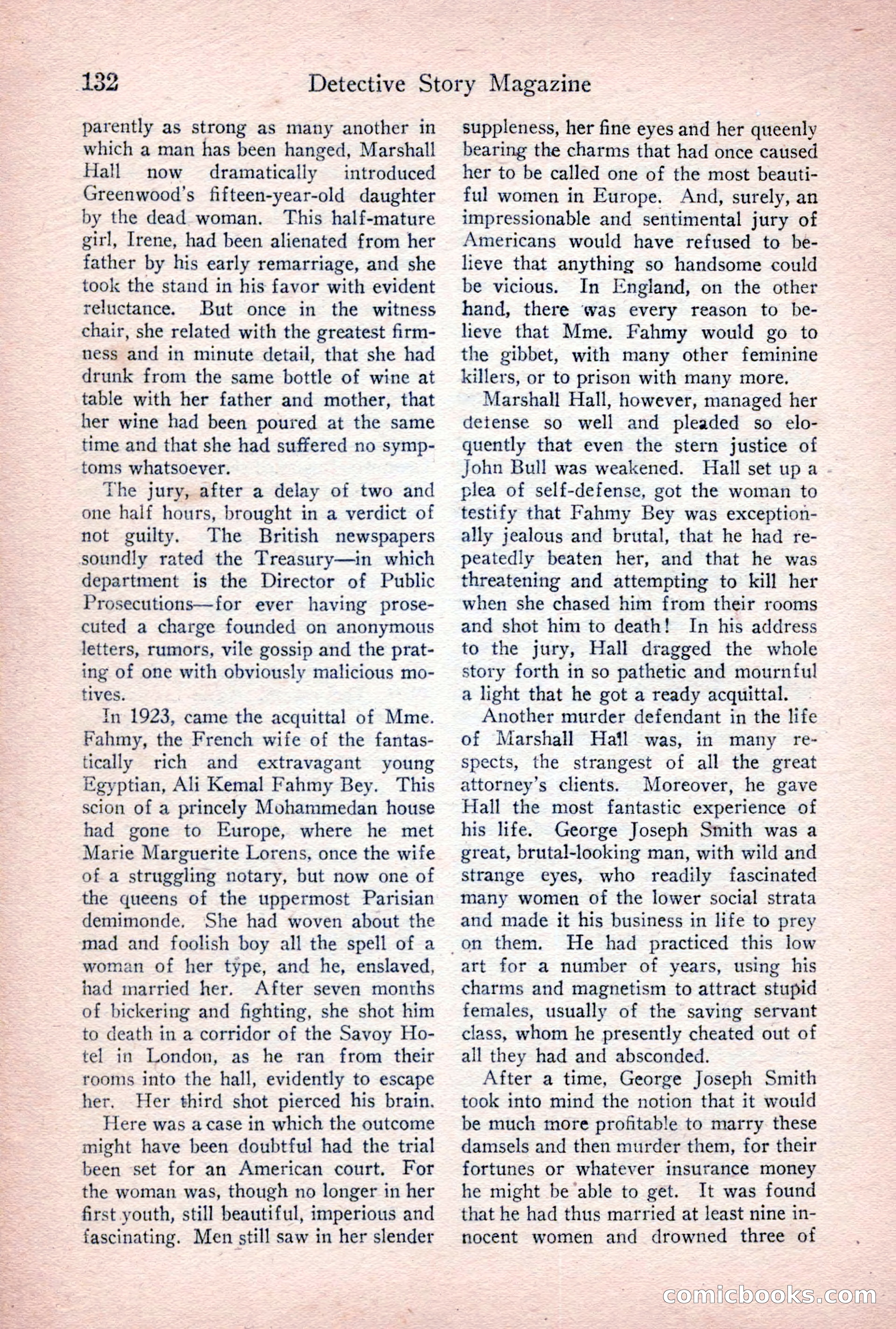 Detective Story Magazine, January 7, 1928 — page 150 of 164