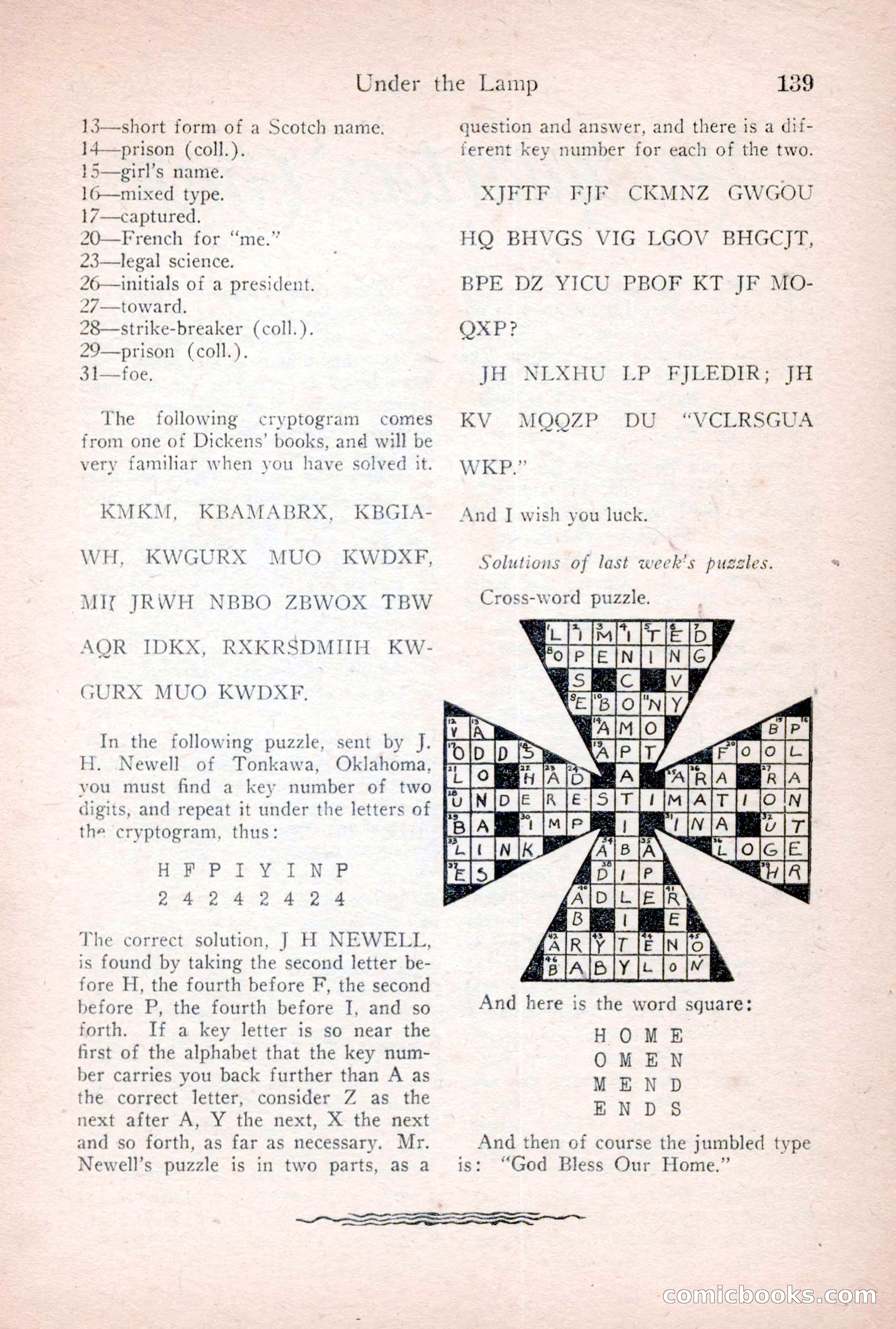 Detective Story Magazine, January 7, 1928 — page 157 of 164
