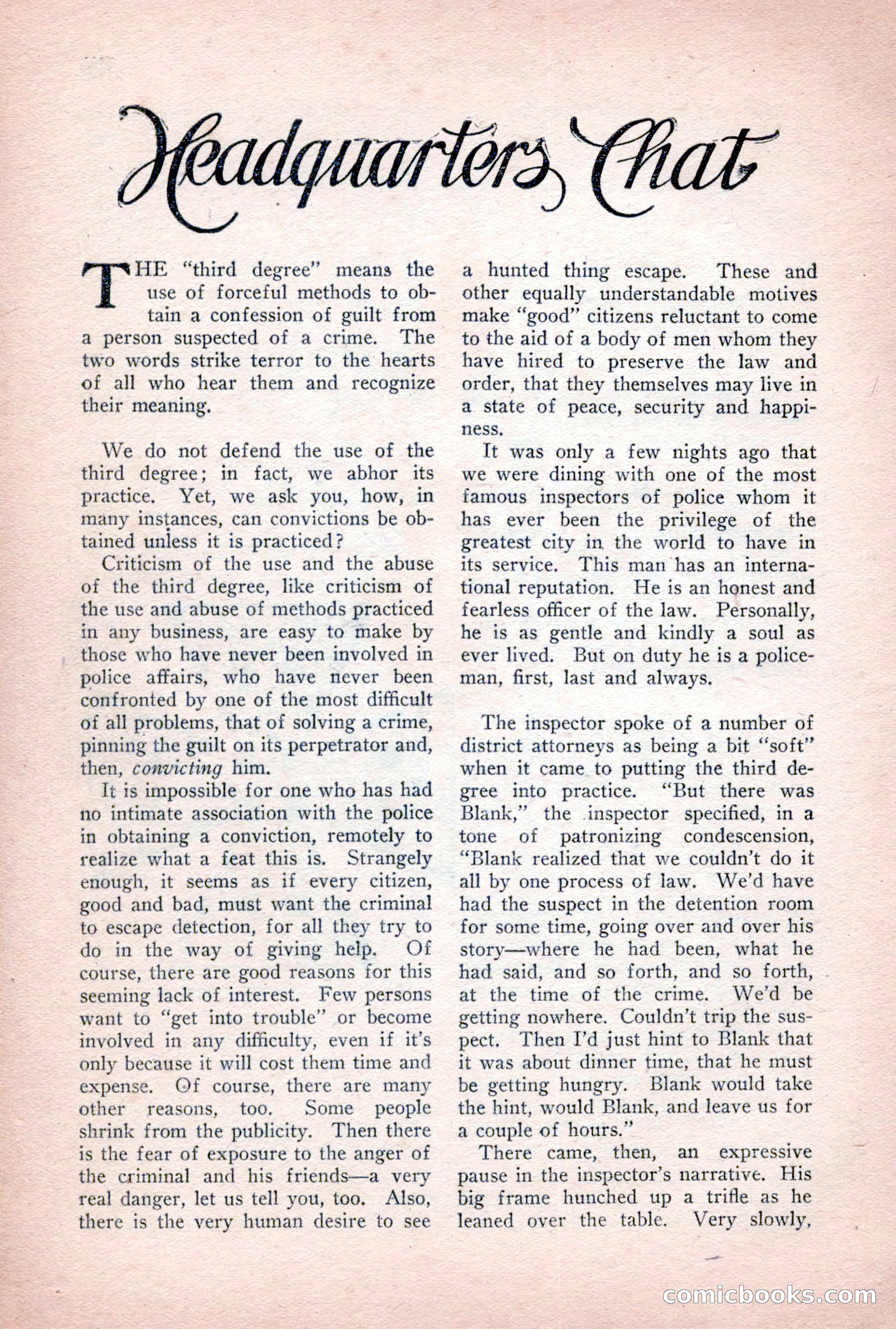 Detective Story Magazine, January 7, 1928 — page 158 of 164