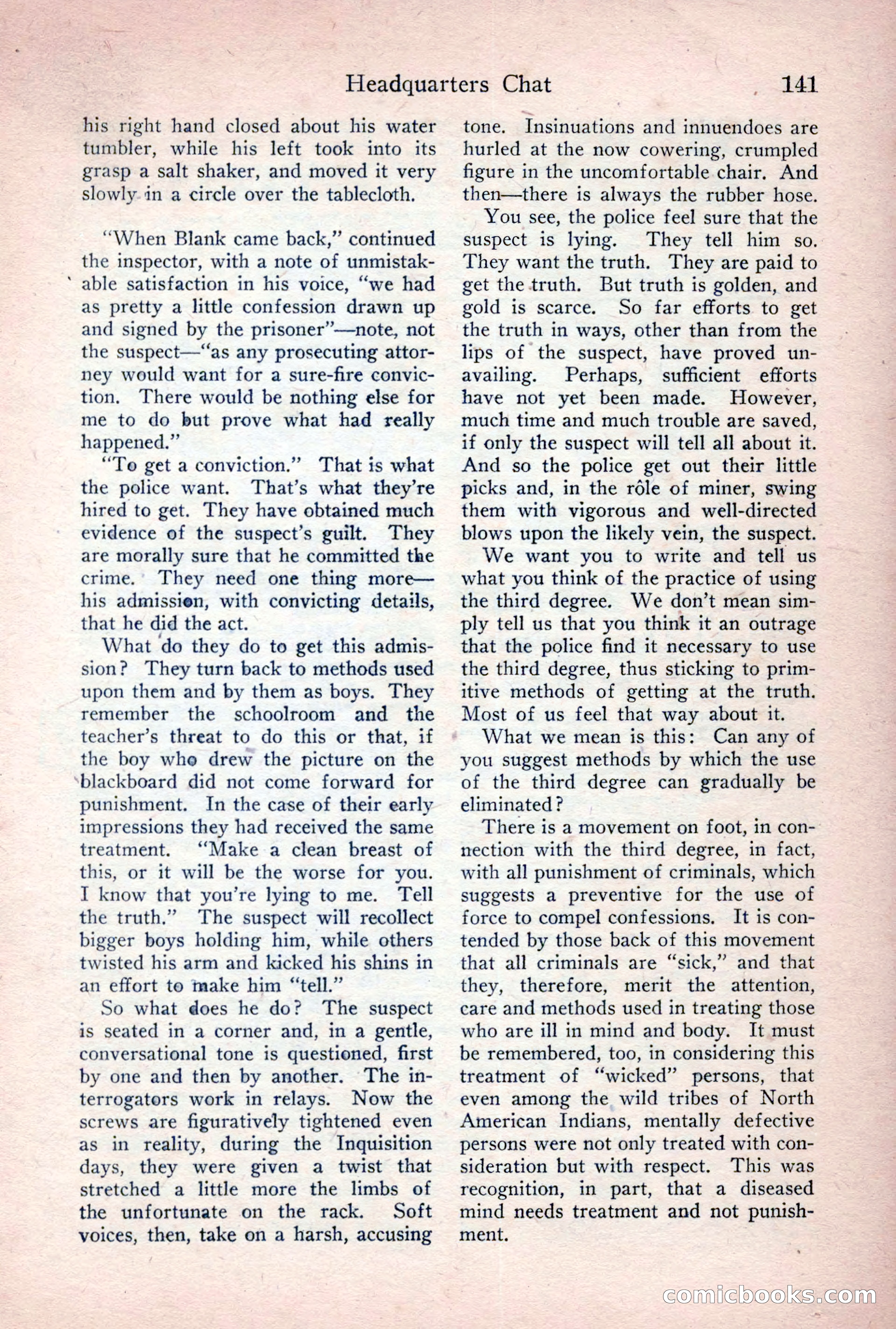 Detective Story Magazine, January 7, 1928 — page 159 of 164