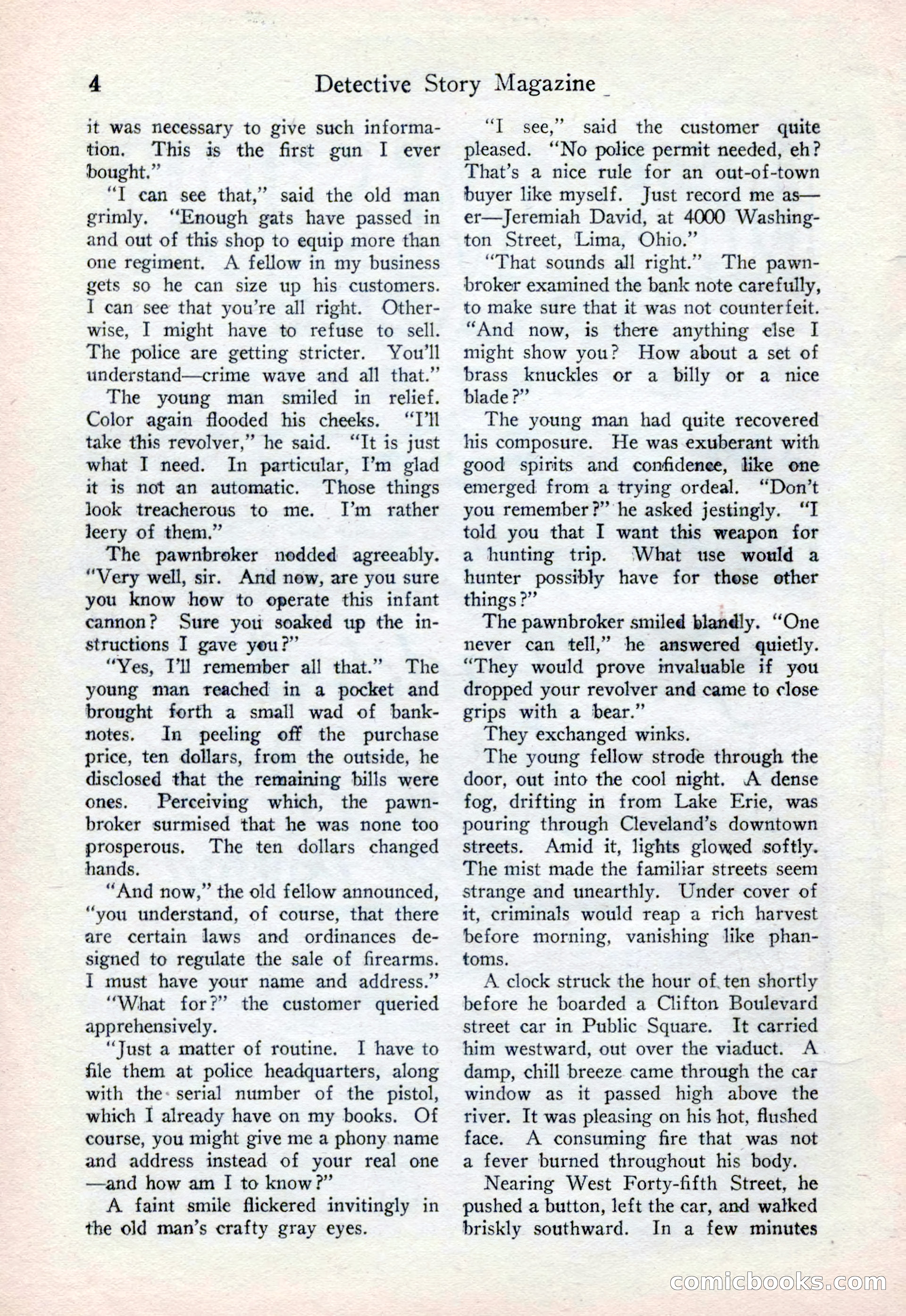 Detective Story Magazine, August 15, 1925 — page 6 of 148