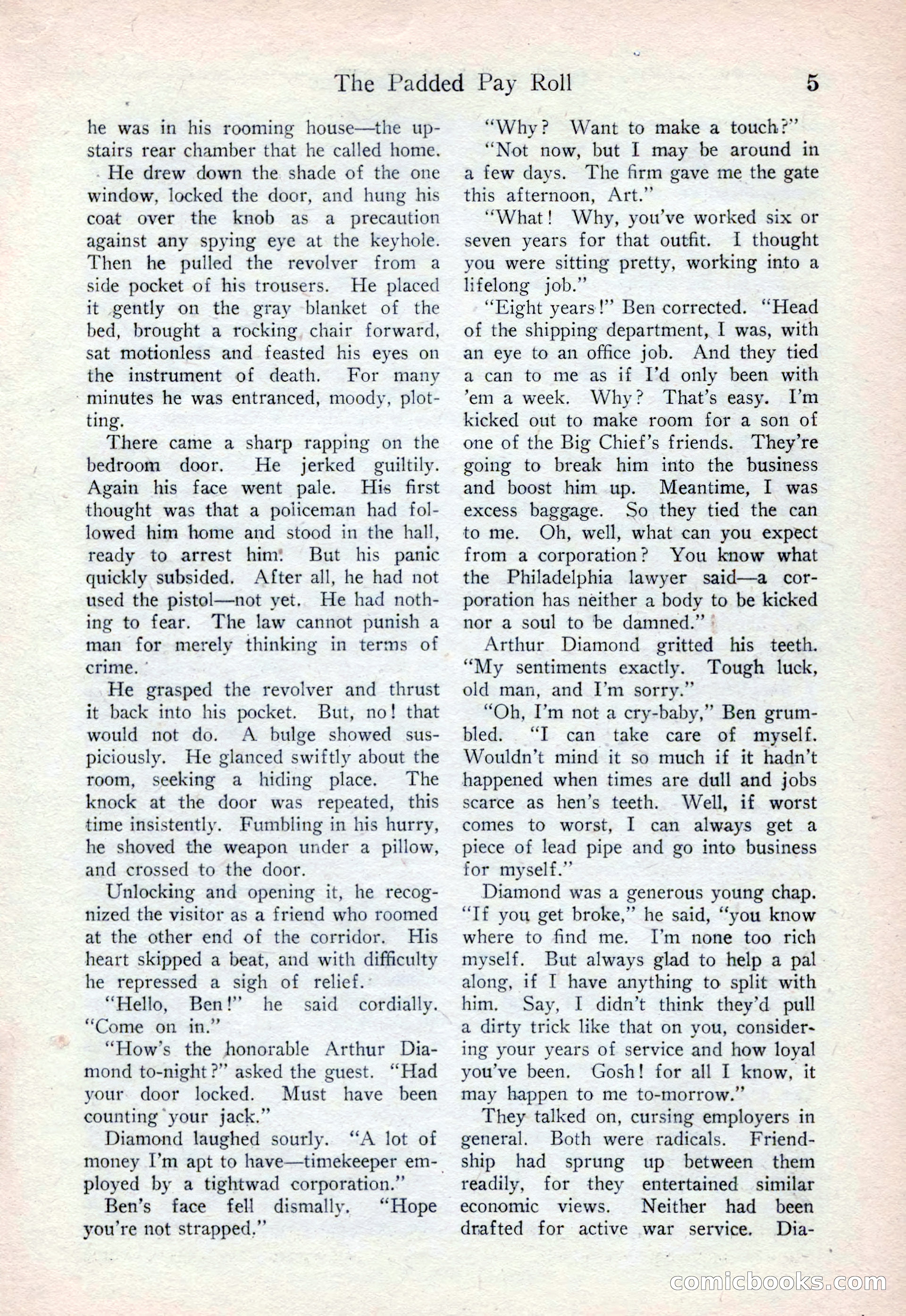 Detective Story Magazine, August 15, 1925 — page 7 of 148
