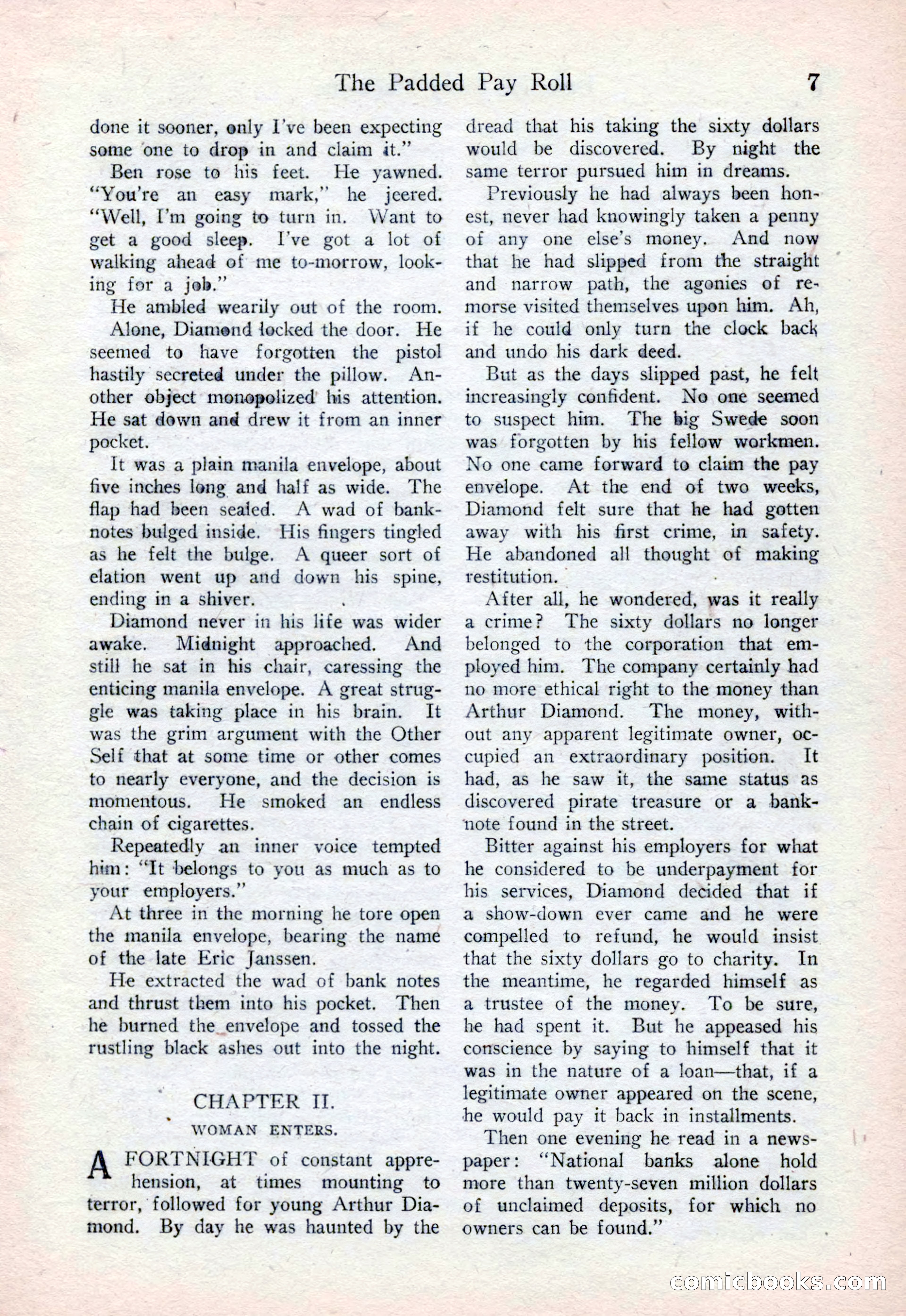 Detective Story Magazine, August 15, 1925 — page 9 of 148