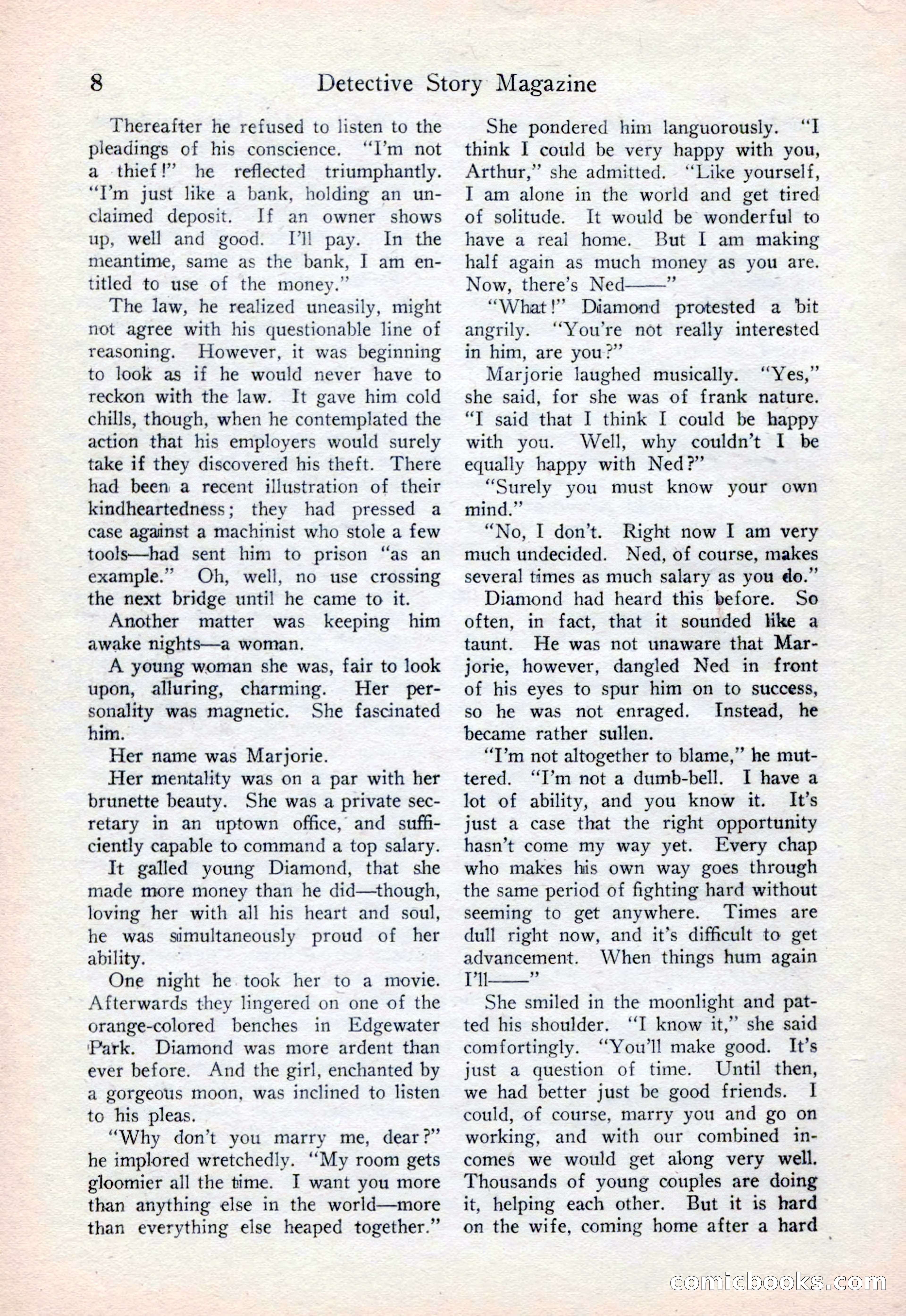 Detective Story Magazine, August 15, 1925 — page 10 of 148