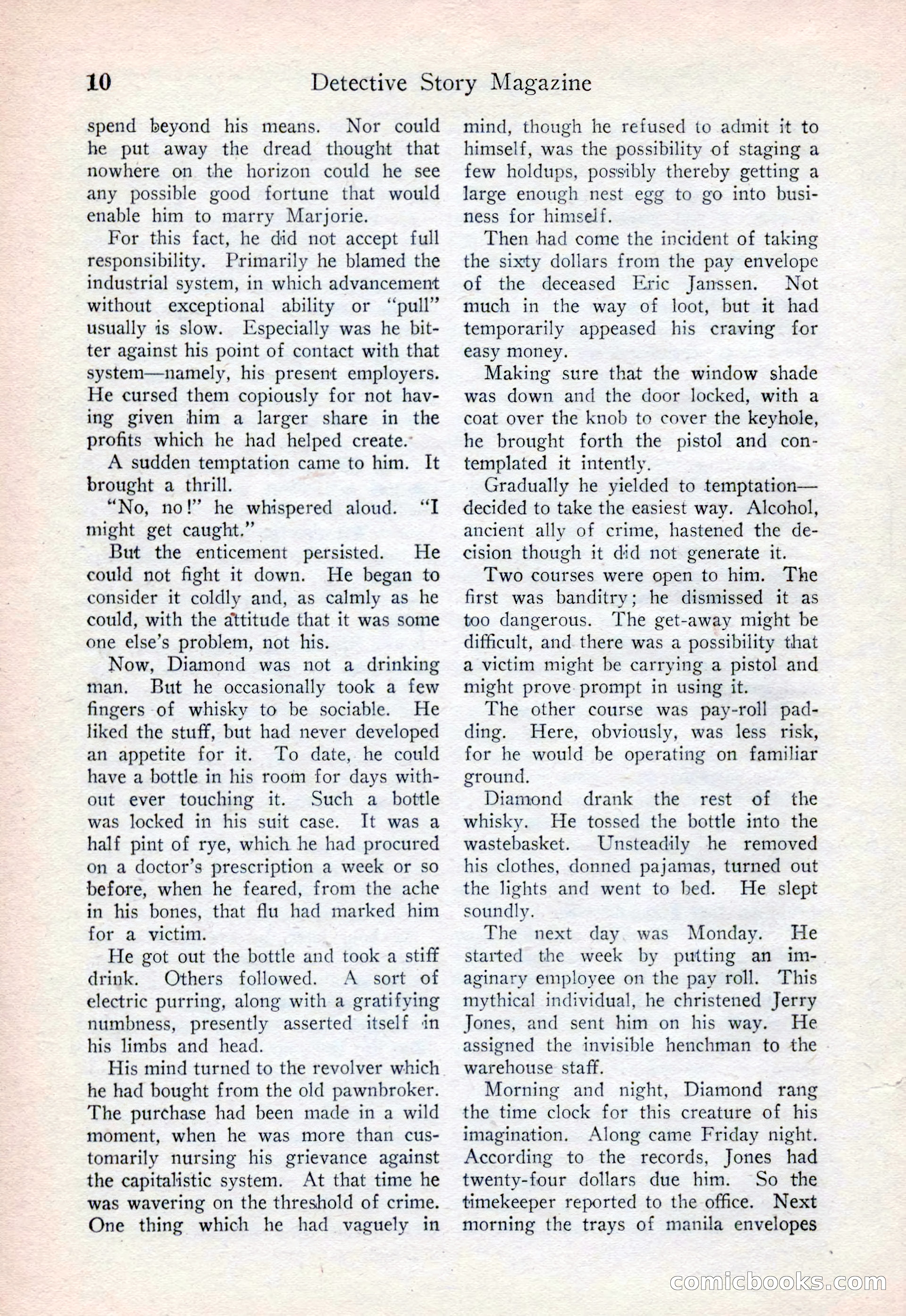 Detective Story Magazine, August 15, 1925 — page 12 of 148