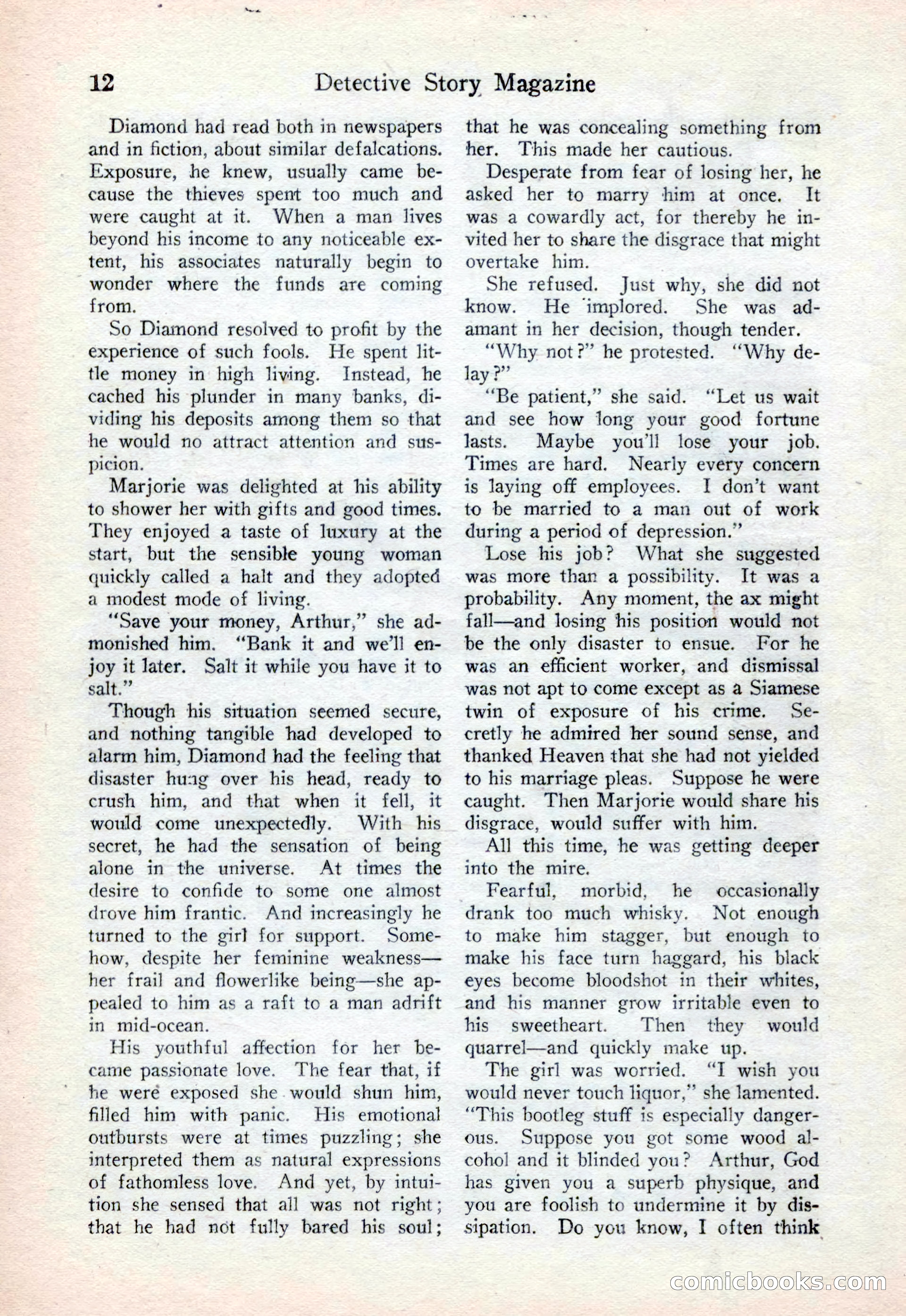 Detective Story Magazine, August 15, 1925 — page 14 of 148