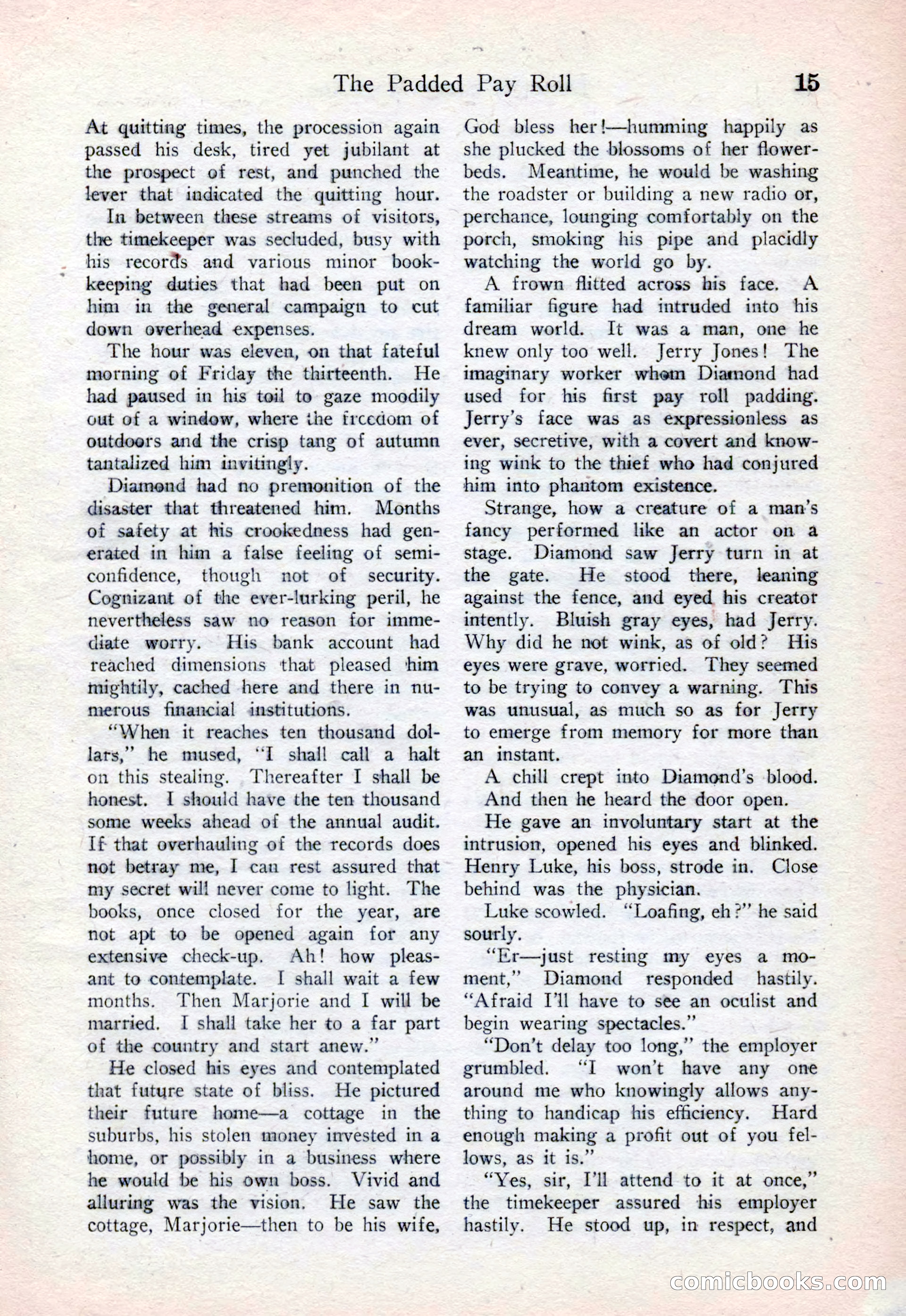 Detective Story Magazine, August 15, 1925 — page 17 of 148