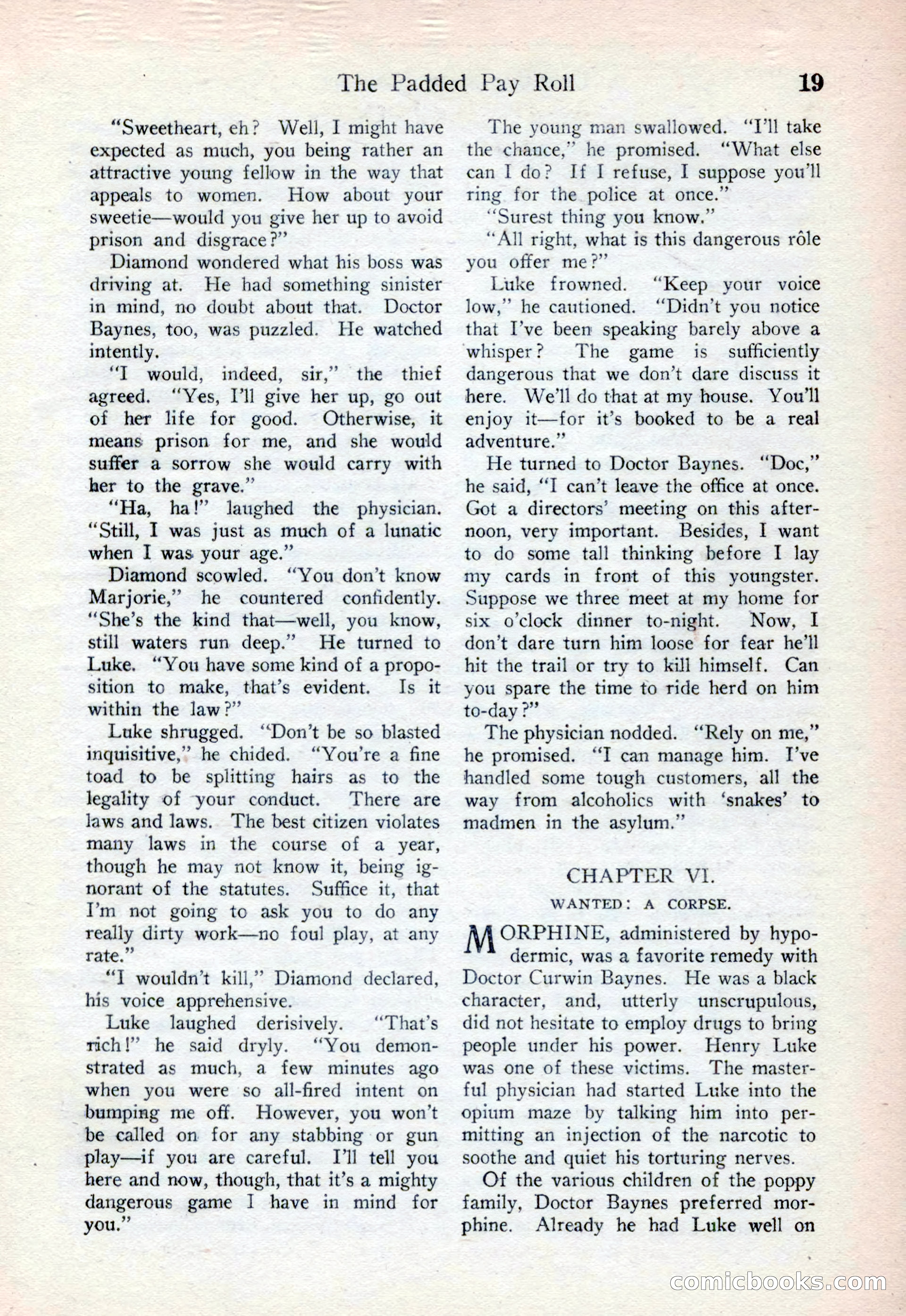 Detective Story Magazine, August 15, 1925 — page 21 of 148