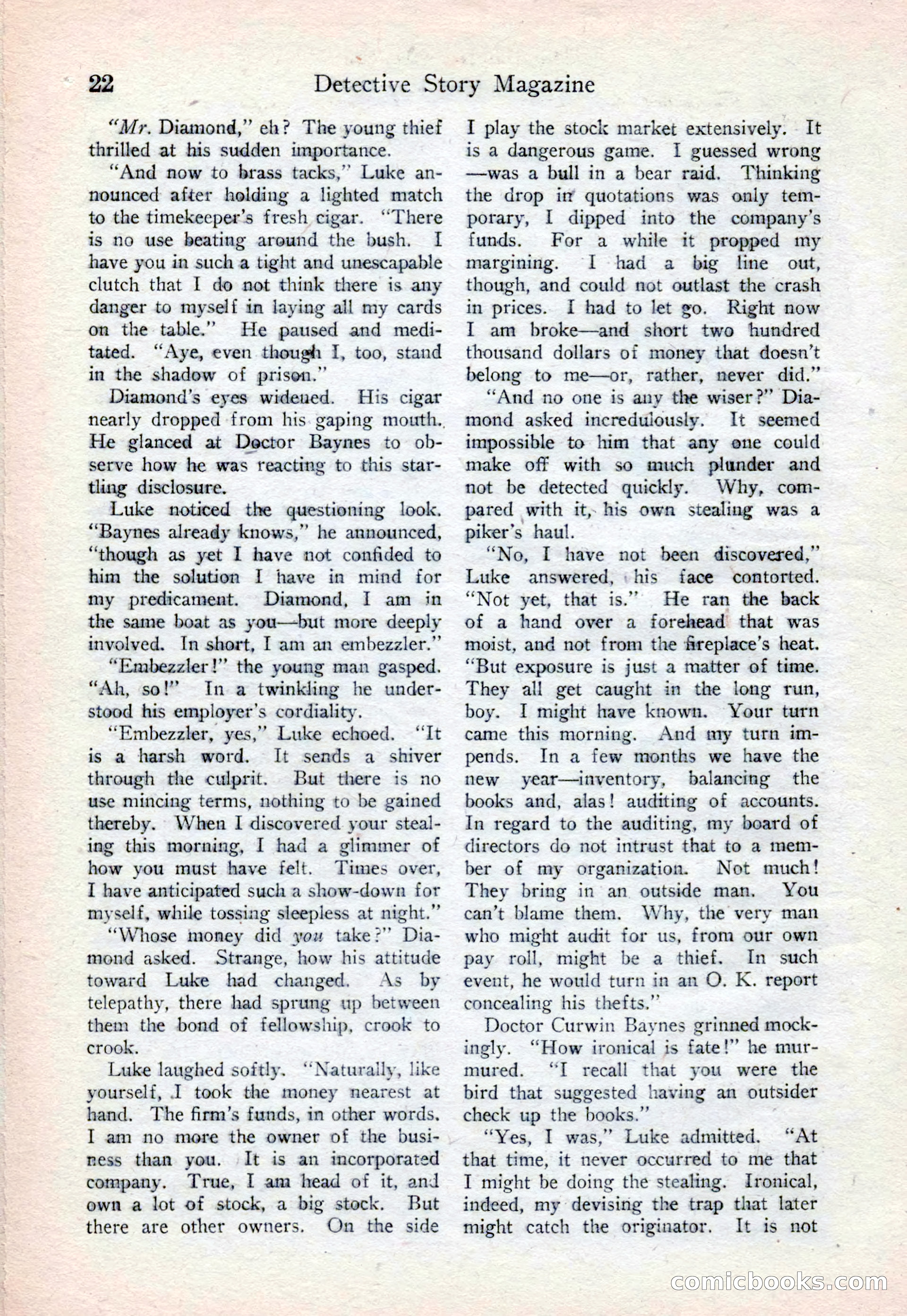 Detective Story Magazine, August 15, 1925 — page 24 of 148