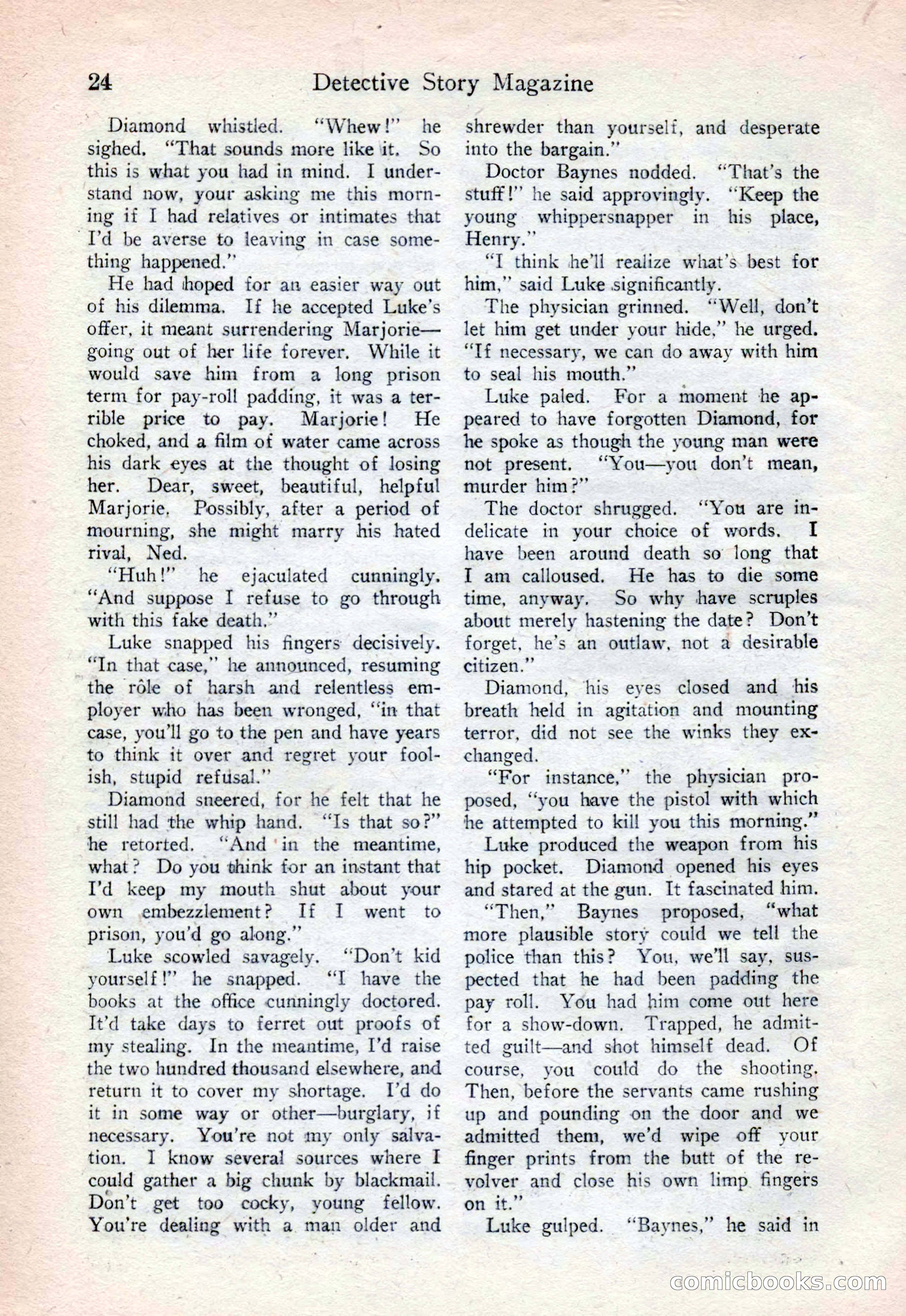 Detective Story Magazine, August 15, 1925 — page 26 of 148