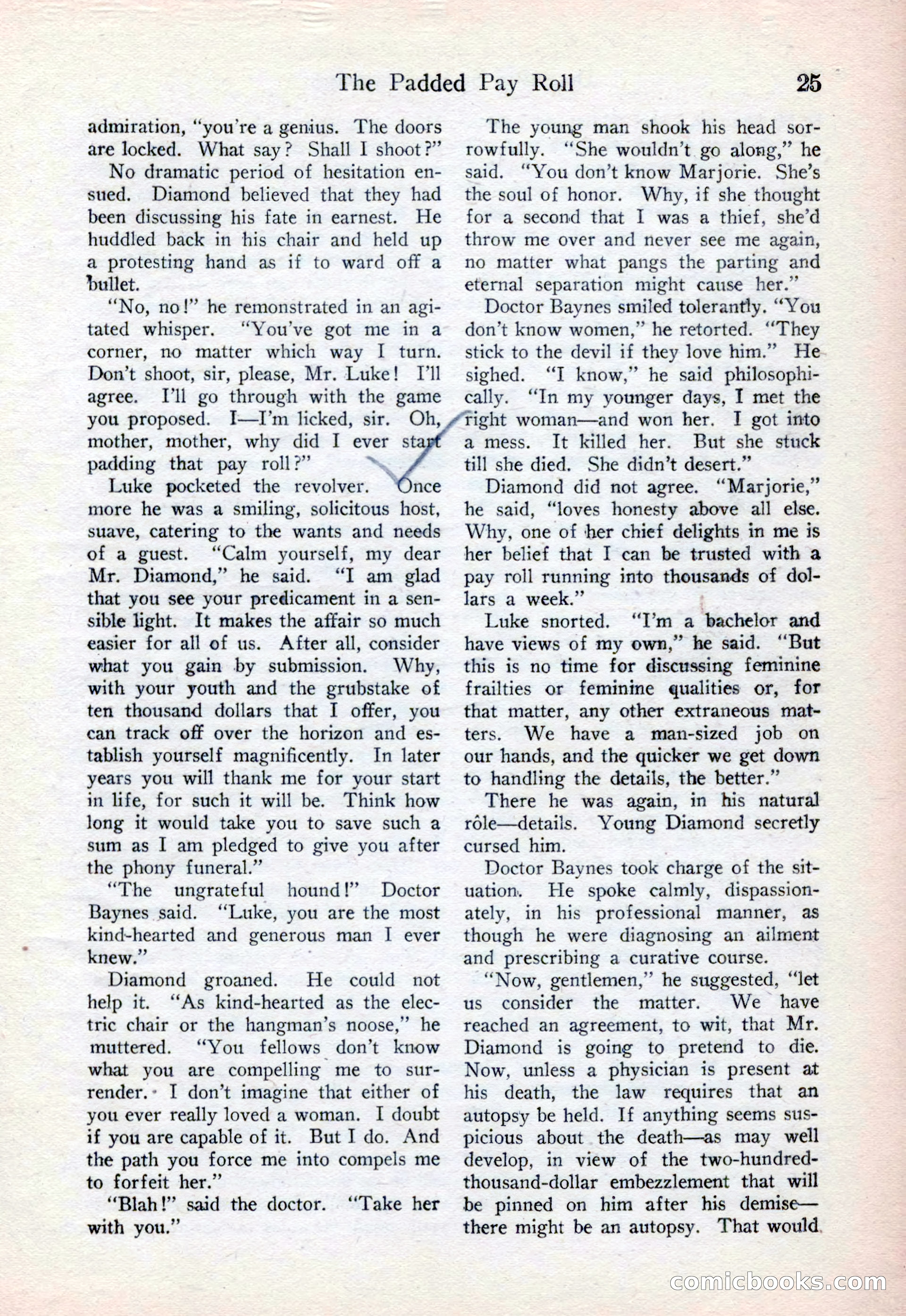 Detective Story Magazine, August 15, 1925 — page 27 of 148