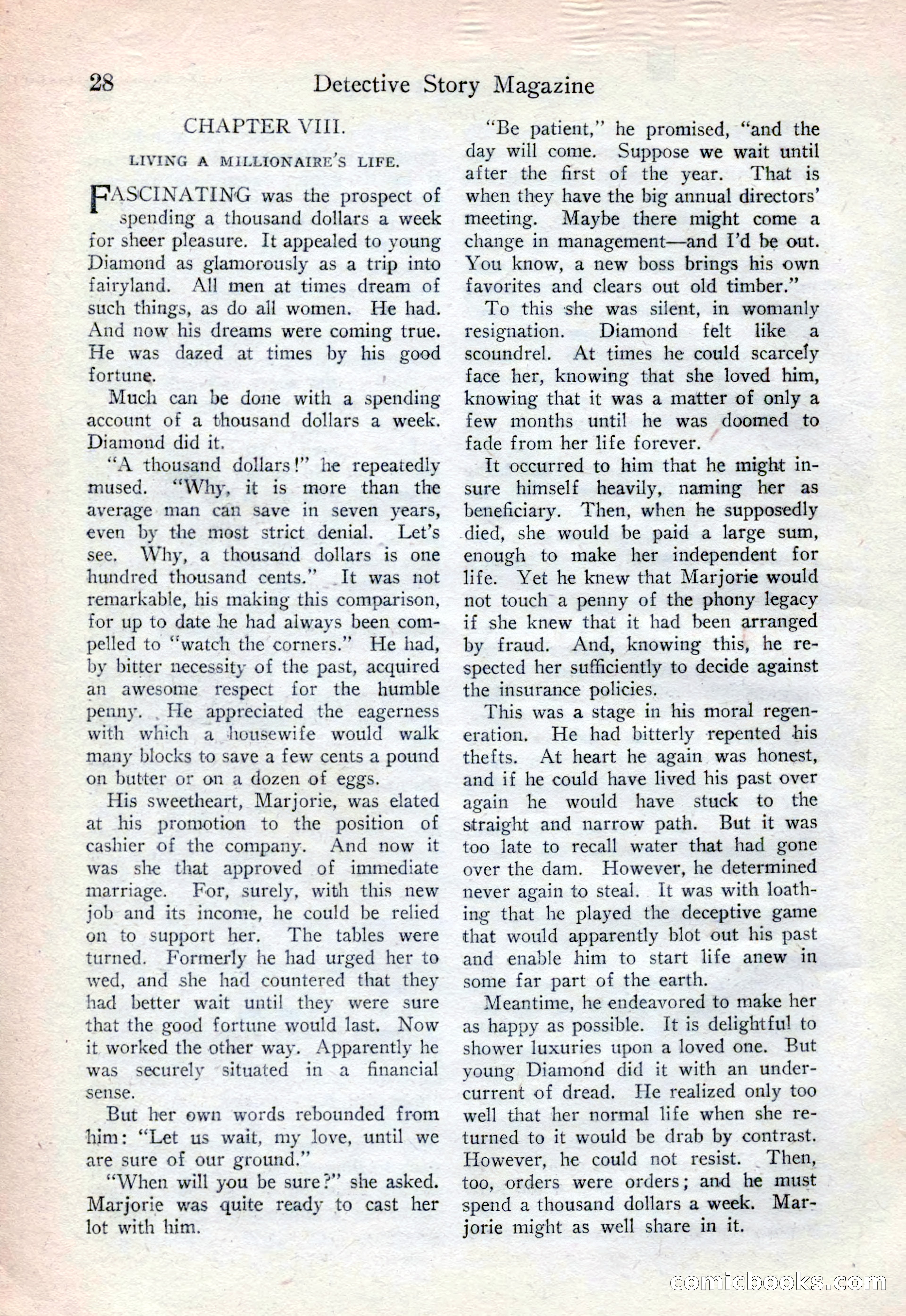 Detective Story Magazine, August 15, 1925 — page 30 of 148