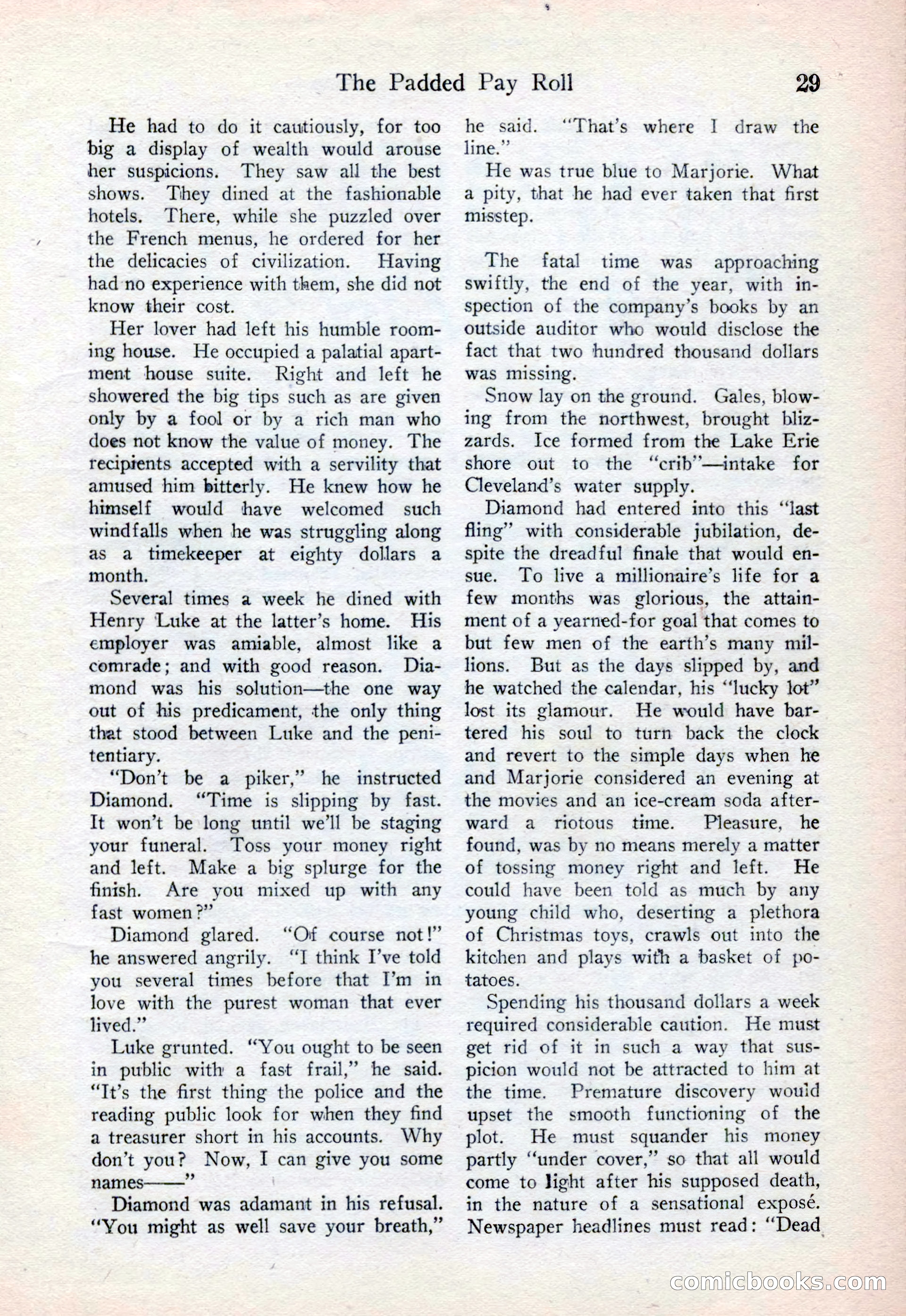 Detective Story Magazine, August 15, 1925 — page 31 of 148