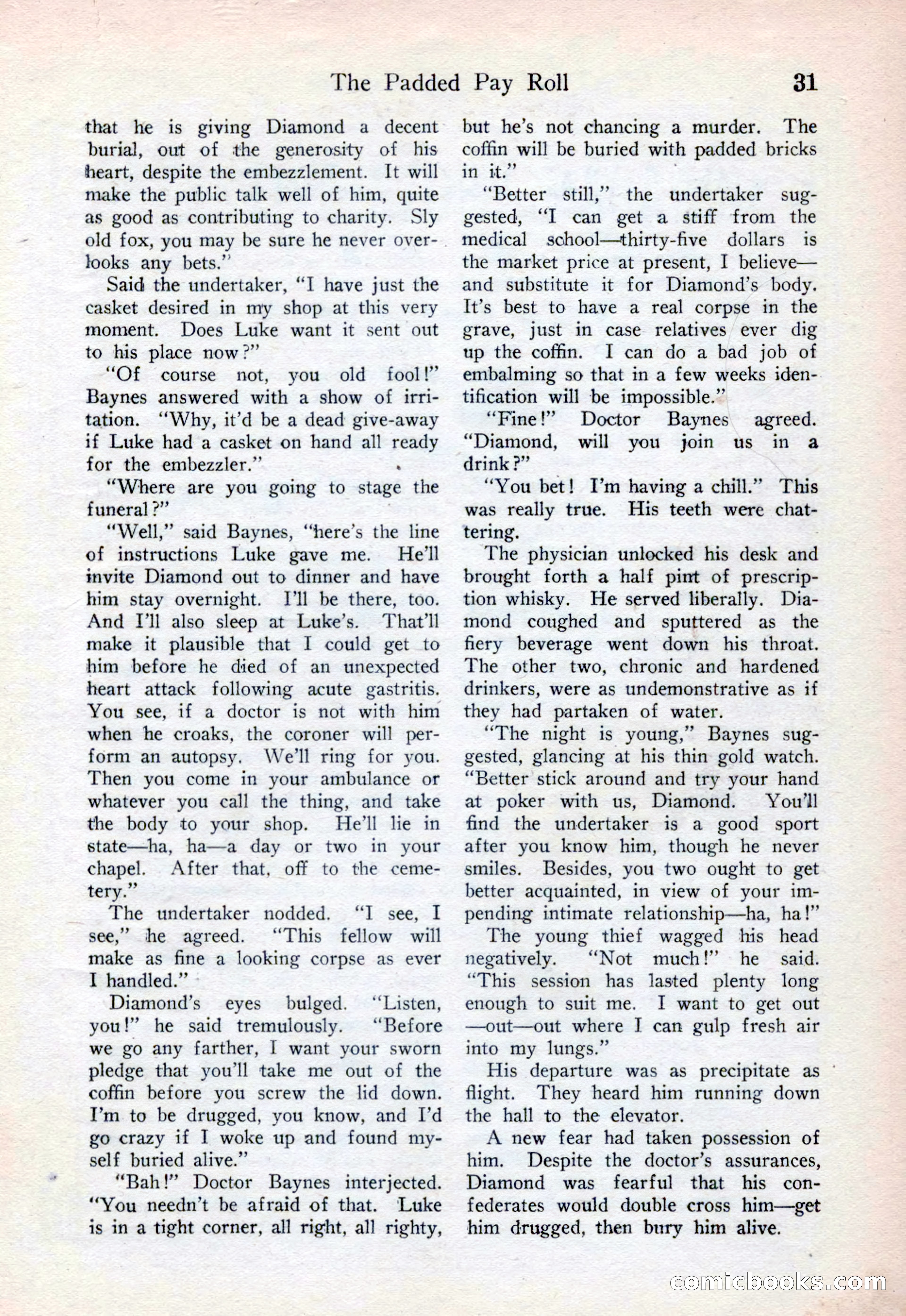 Detective Story Magazine, August 15, 1925 — page 33 of 148