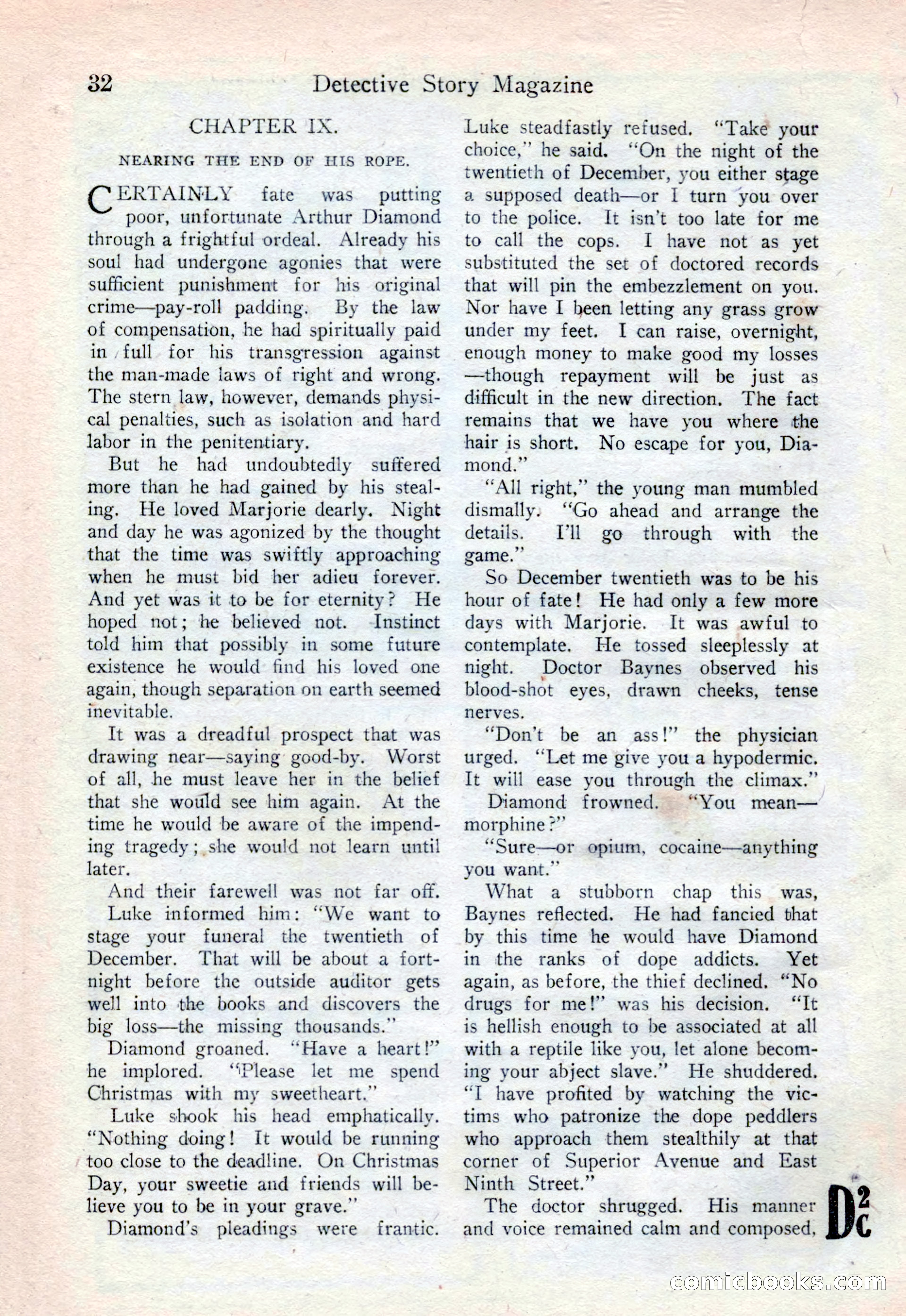 Detective Story Magazine, August 15, 1925 — page 34 of 148