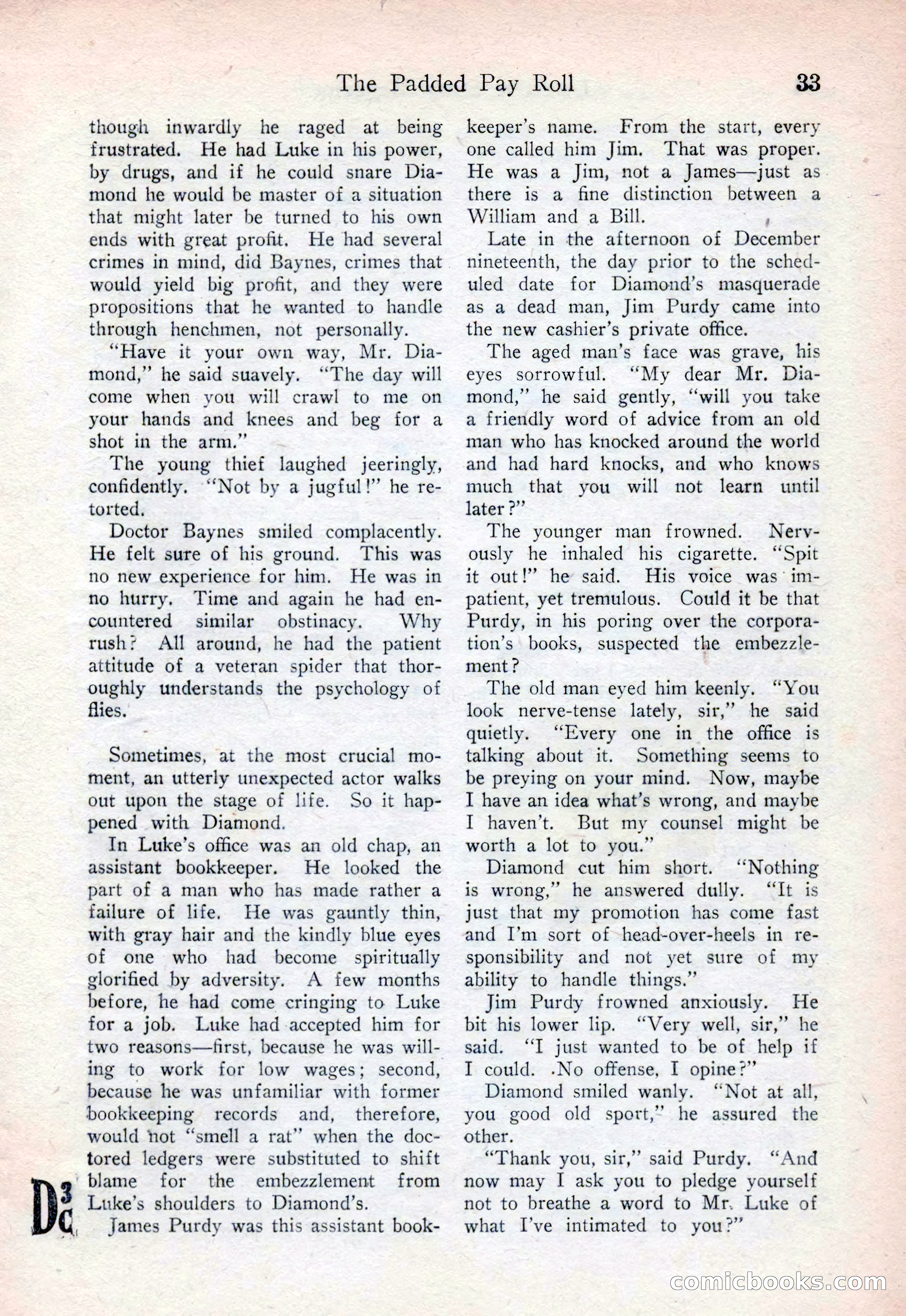 Detective Story Magazine, August 15, 1925 — page 35 of 148