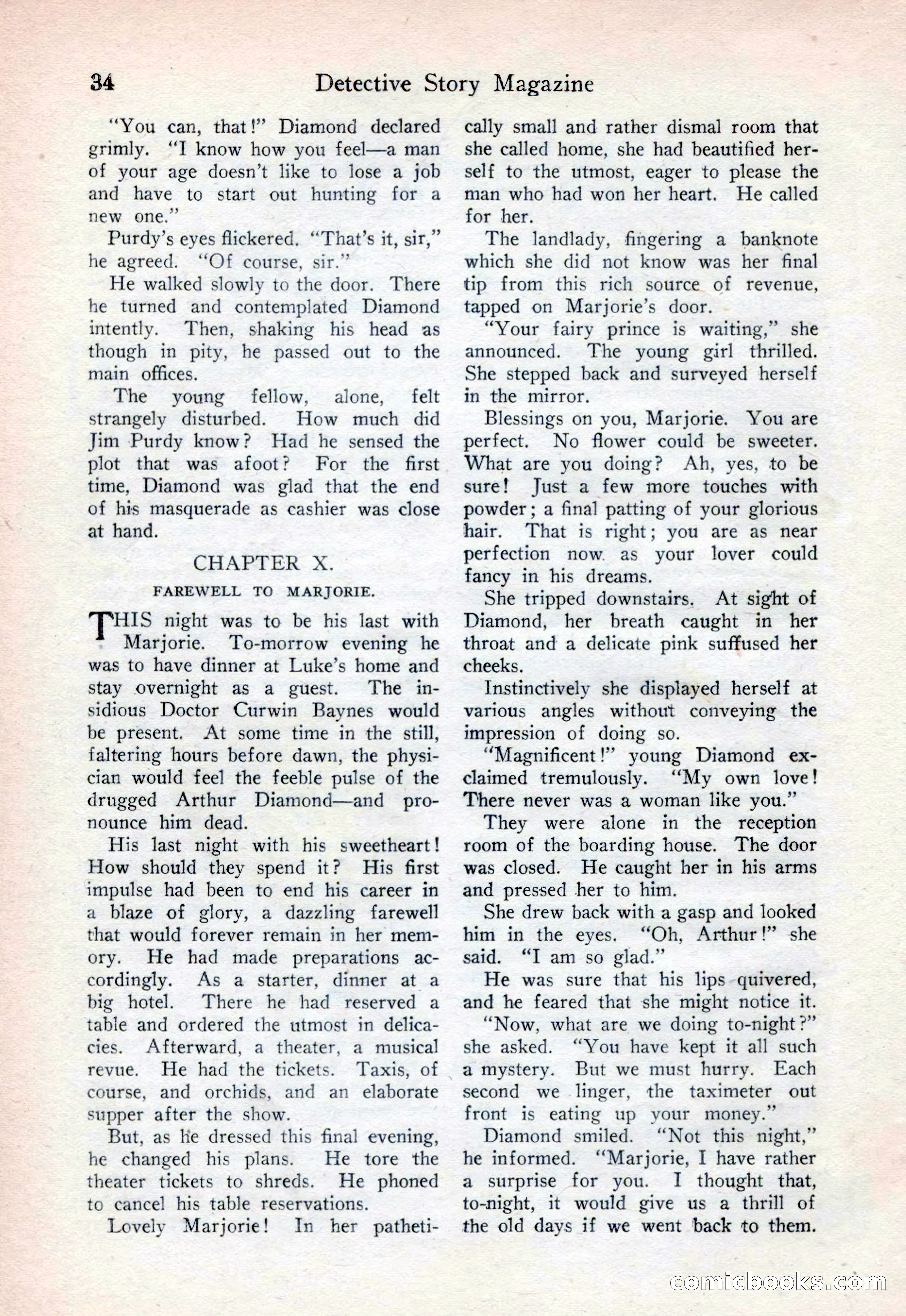 Detective Story Magazine, August 15, 1925 — page 36 of 148