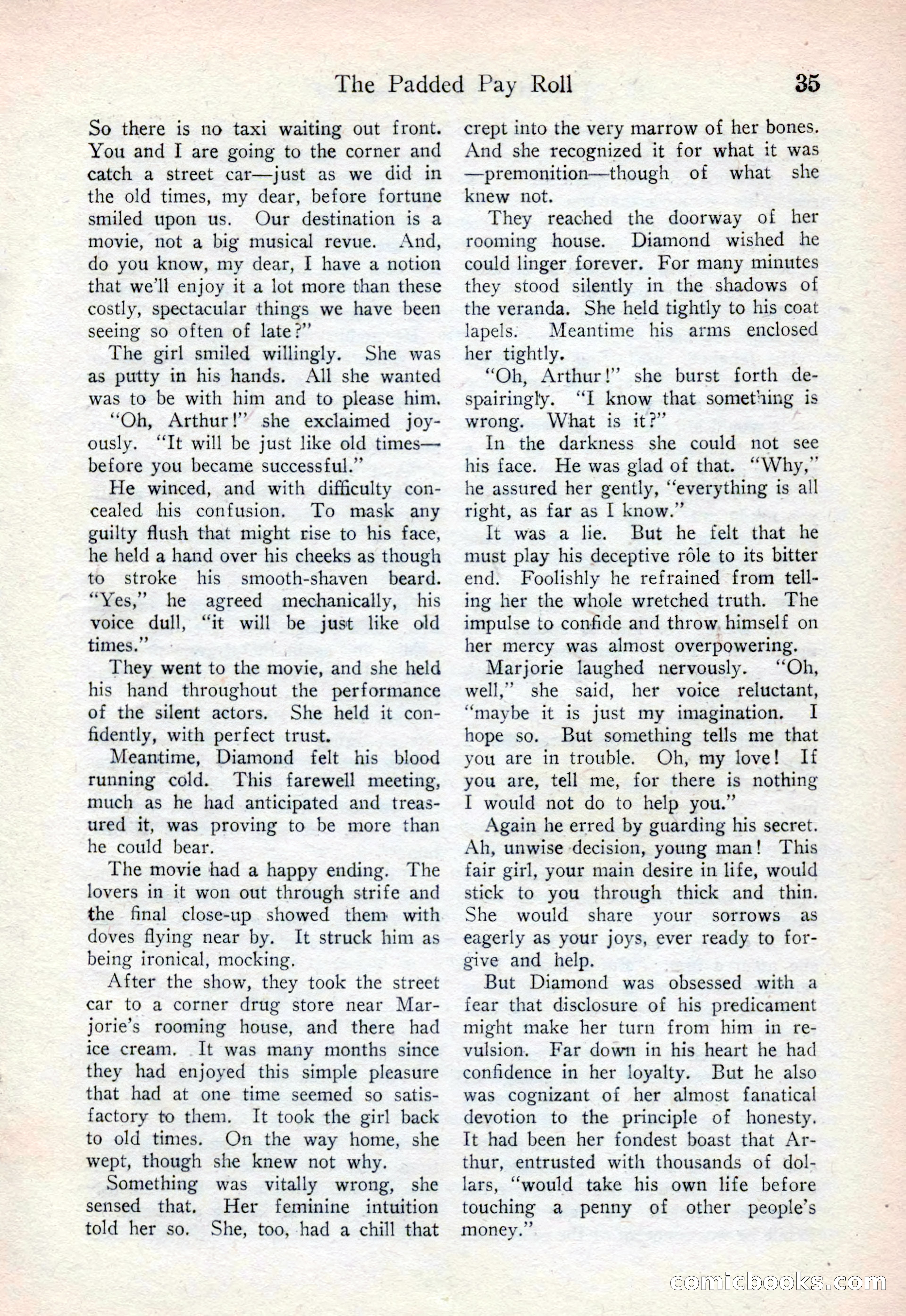 Detective Story Magazine, August 15, 1925 — page 37 of 148