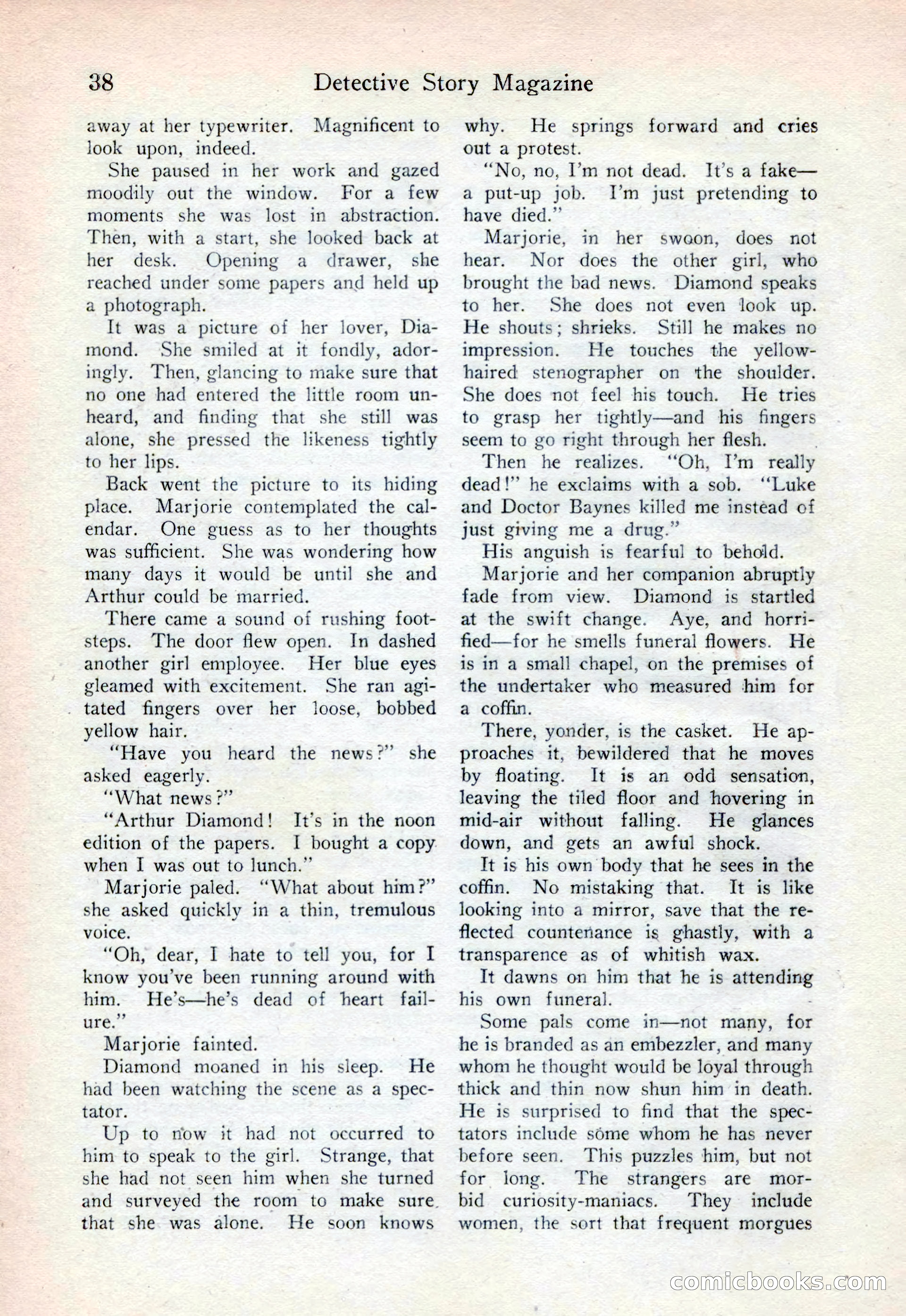 Detective Story Magazine, August 15, 1925 — page 40 of 148