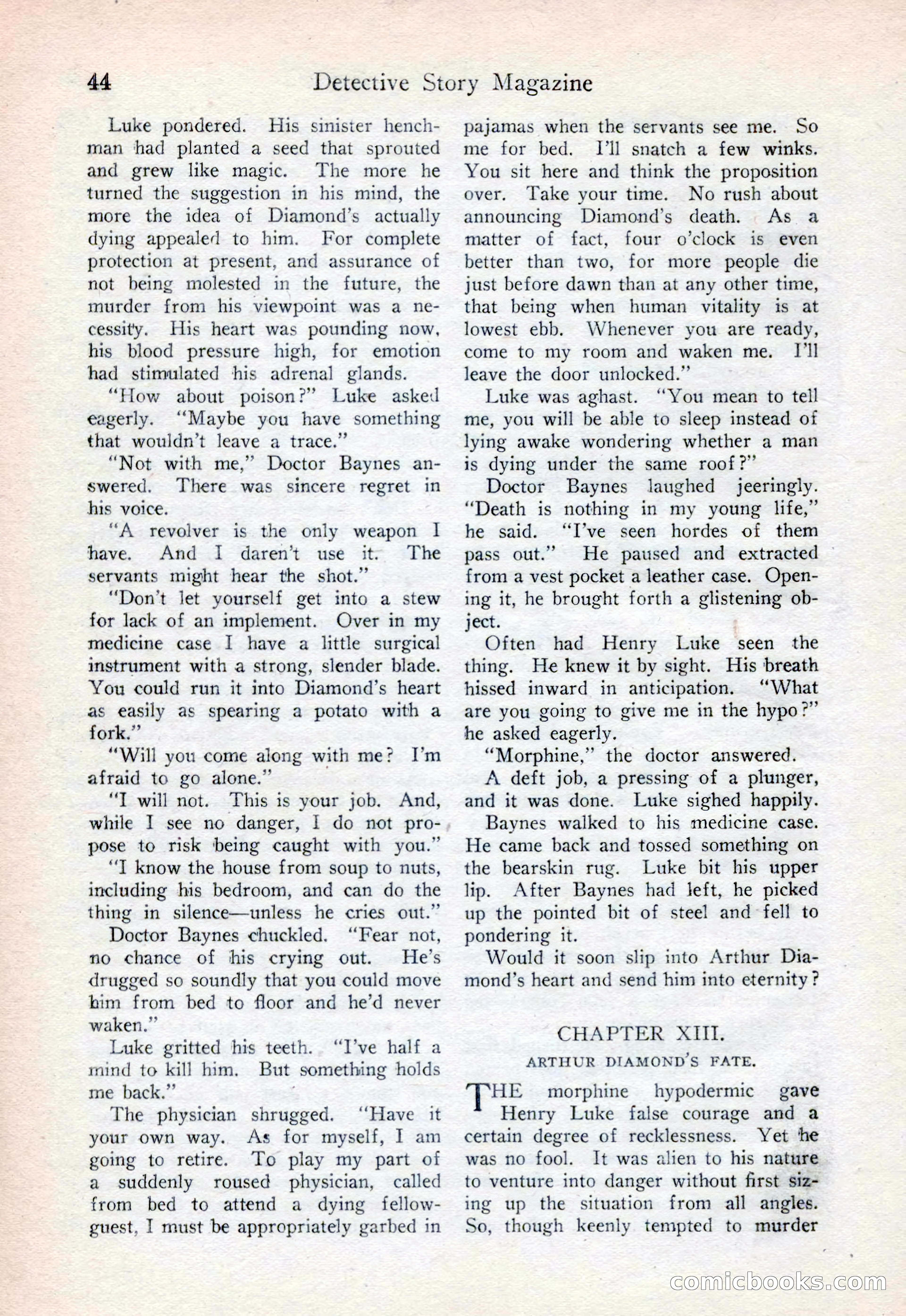Detective Story Magazine, August 15, 1925 — page 46 of 148