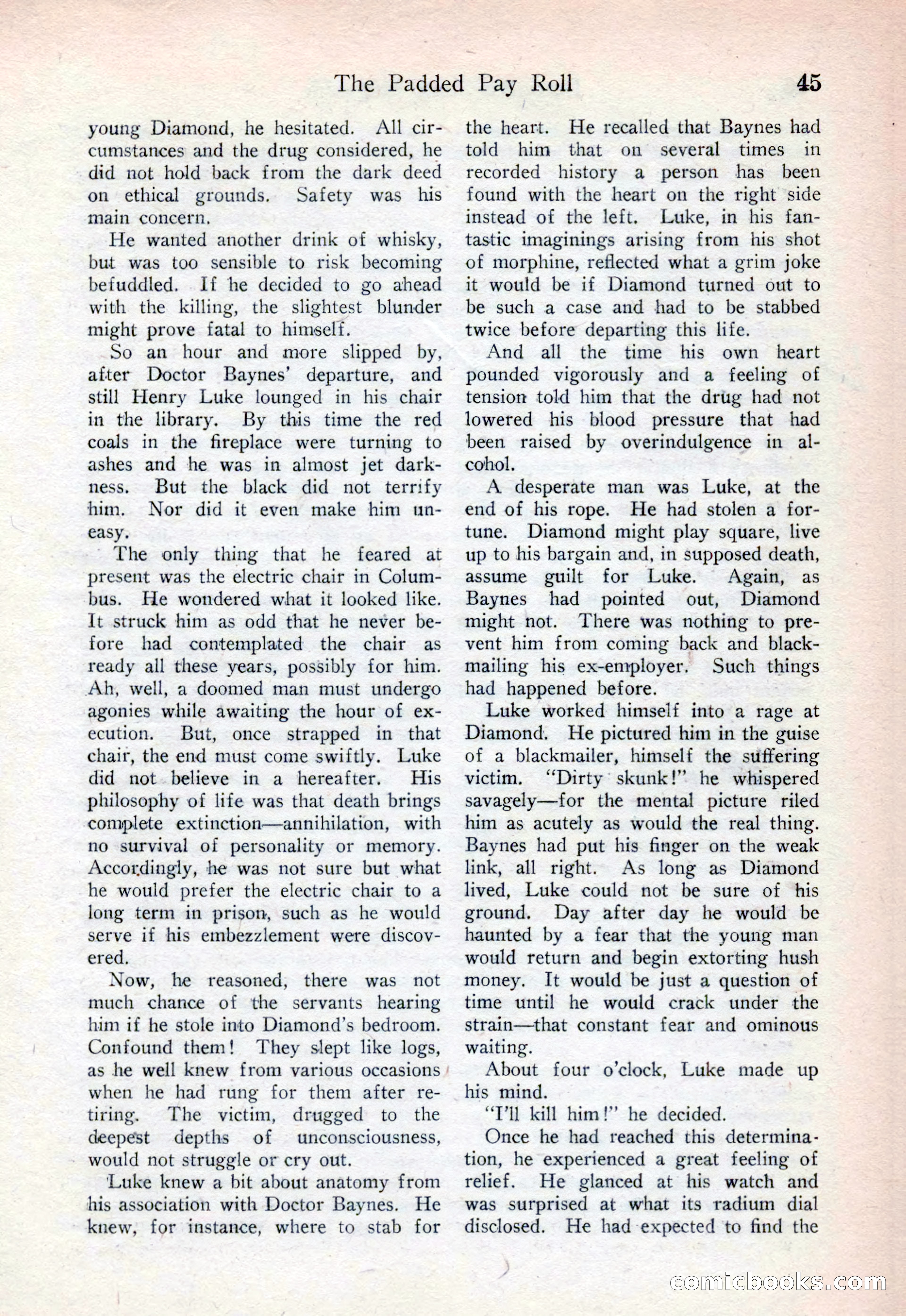 Detective Story Magazine, August 15, 1925 — page 47 of 148