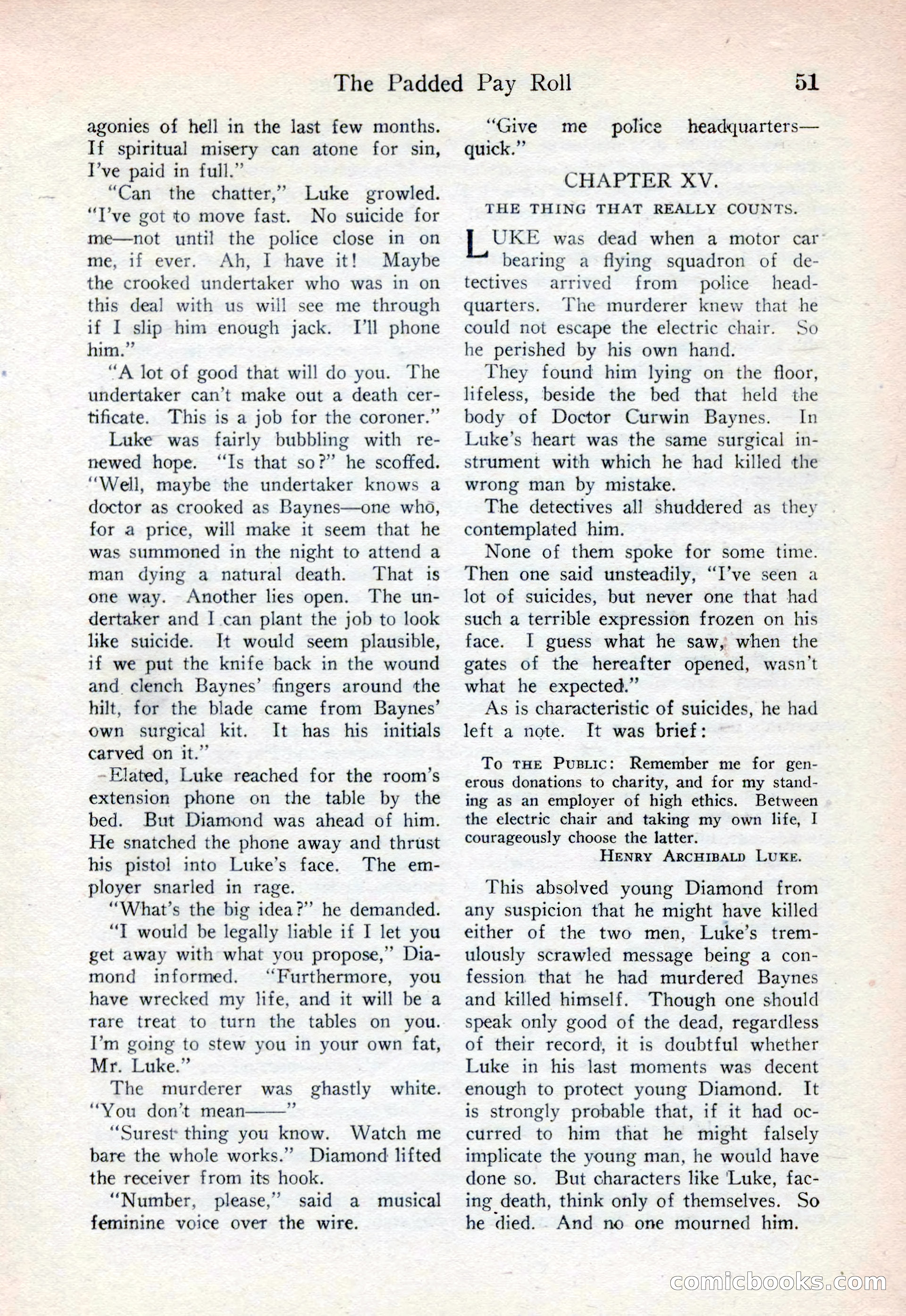 Detective Story Magazine, August 15, 1925 — page 53 of 148