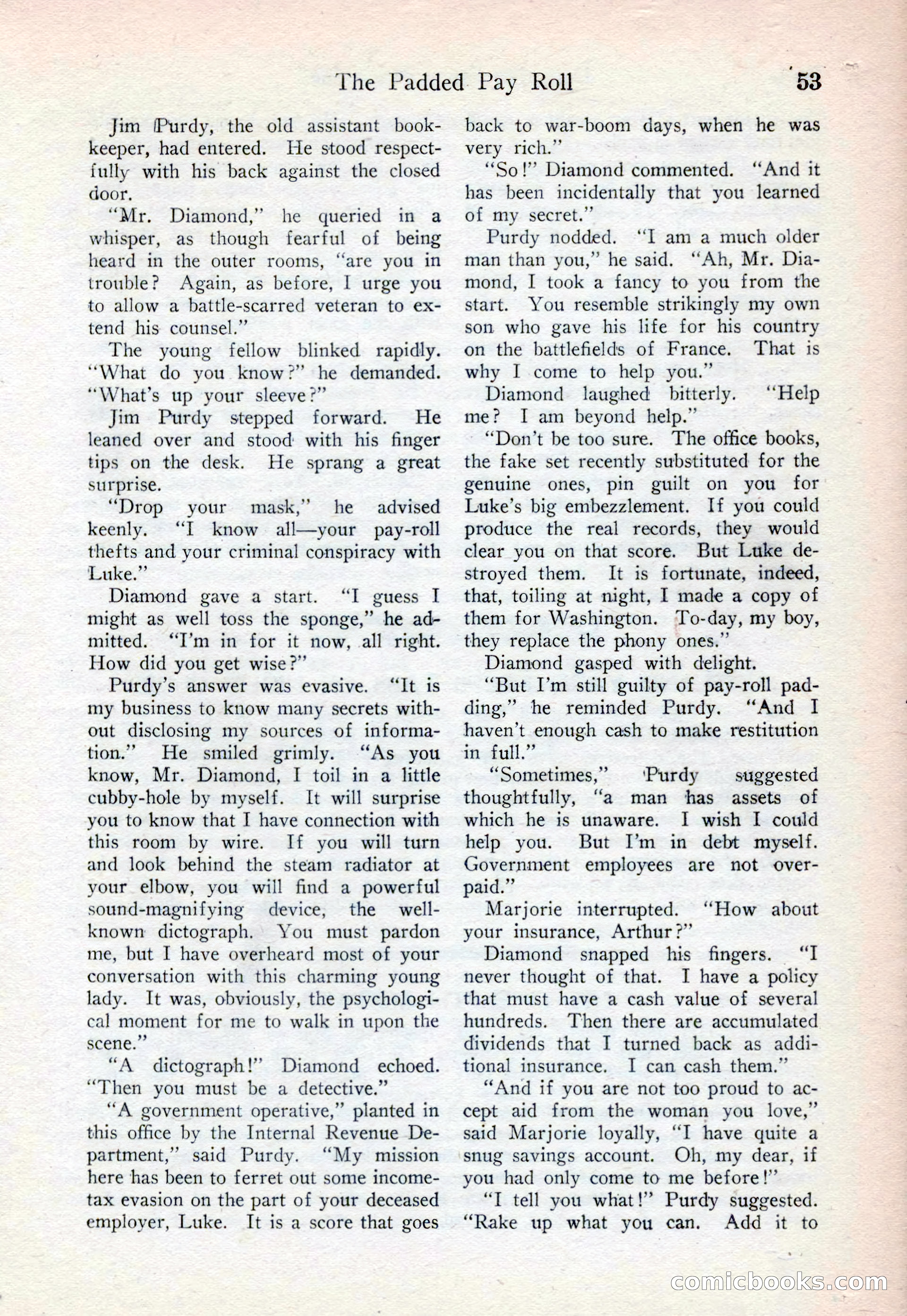Detective Story Magazine, August 15, 1925 — page 55 of 148