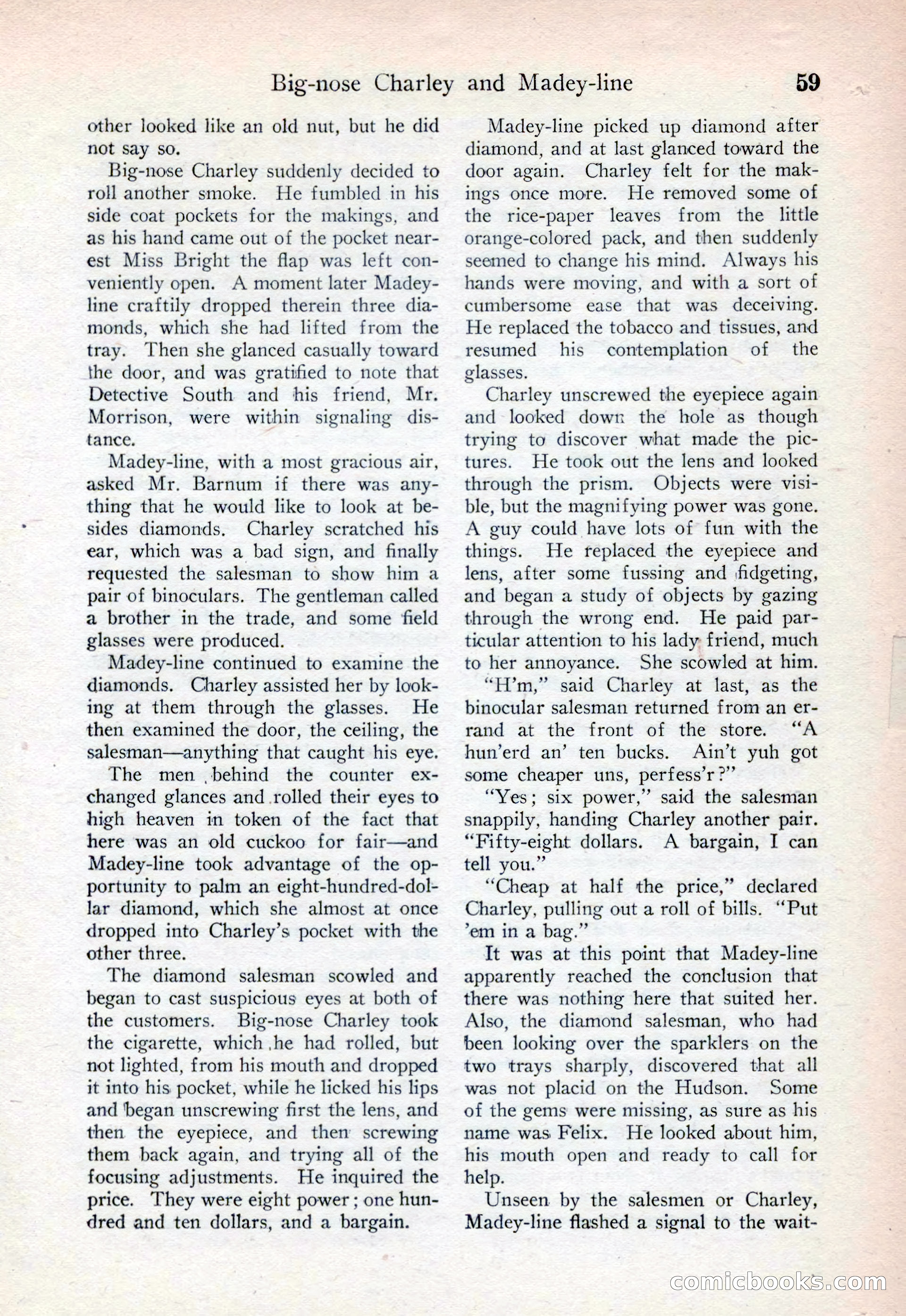 Detective Story Magazine, August 15, 1925 — page 61 of 148