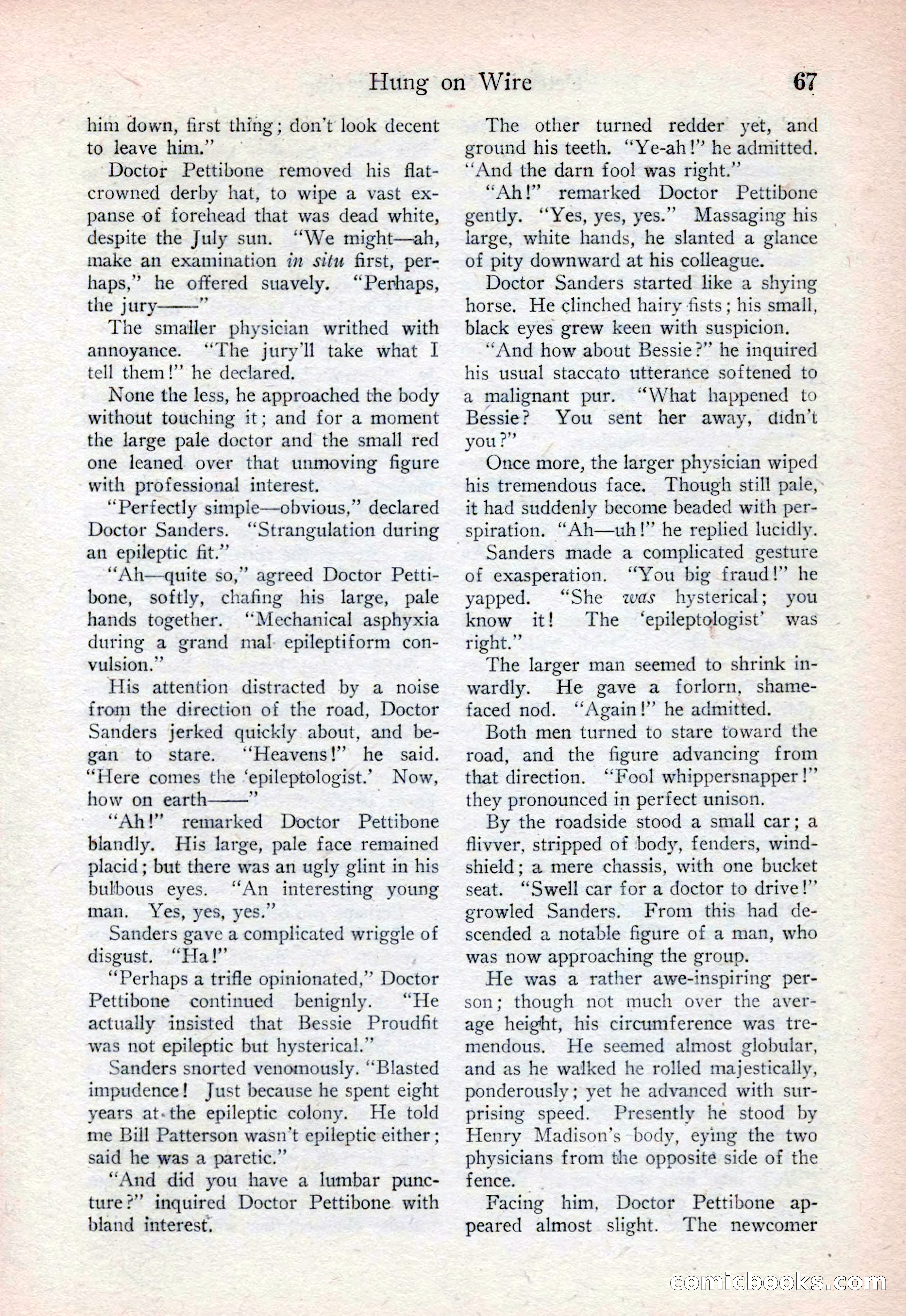 Detective Story Magazine, August 15, 1925 — page 69 of 148
