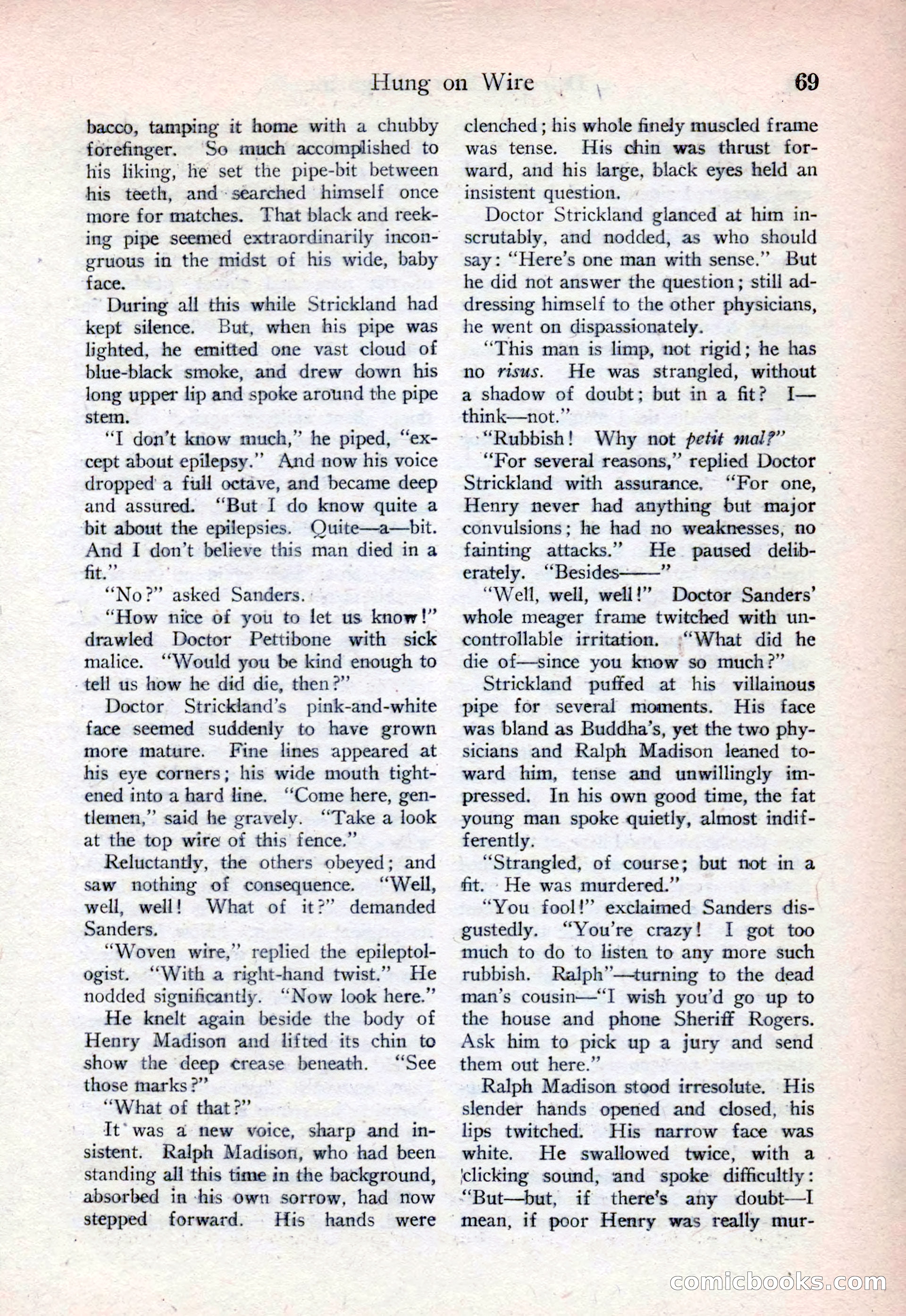 Detective Story Magazine, August 15, 1925 — page 71 of 148