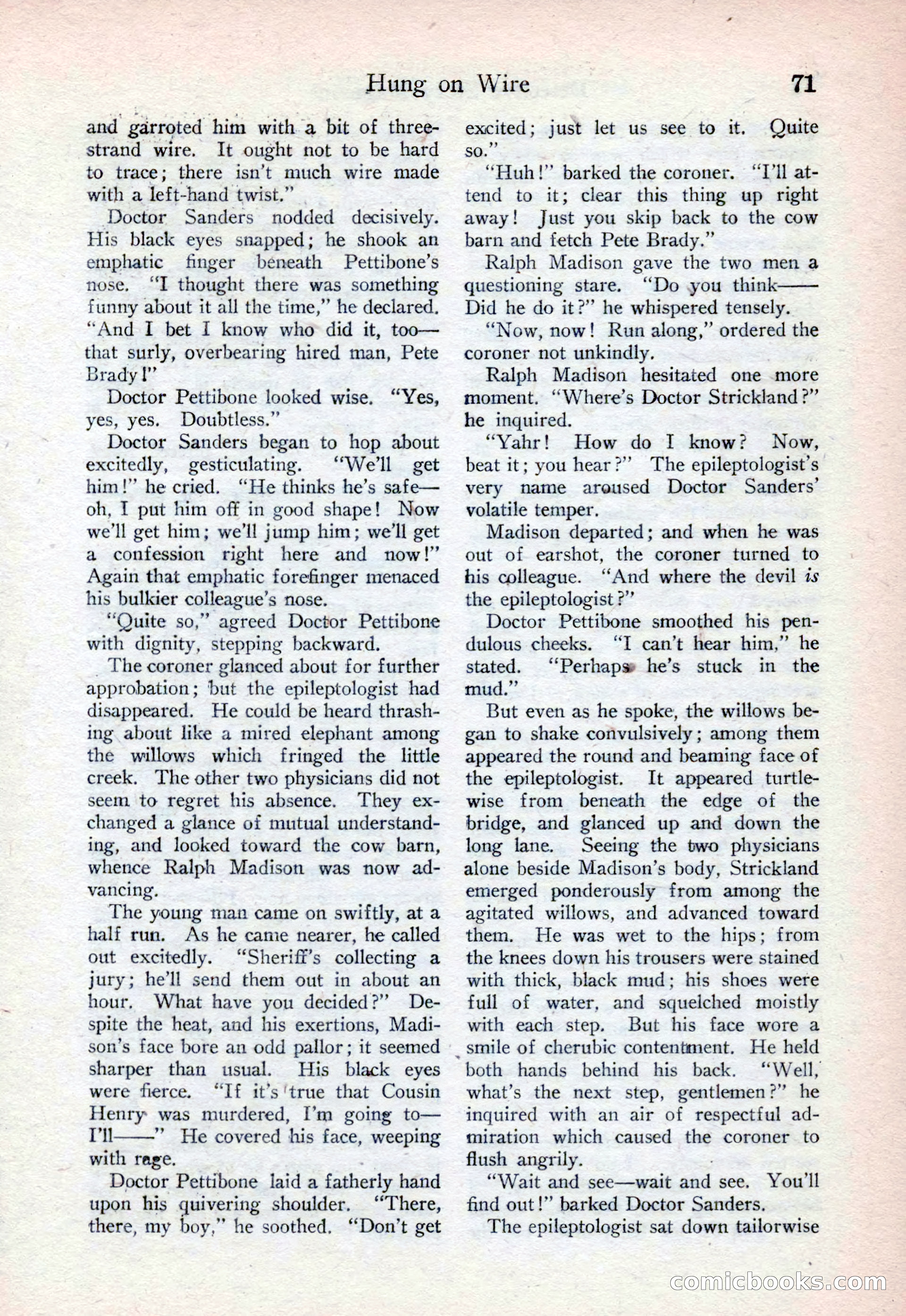Detective Story Magazine, August 15, 1925 — page 73 of 148