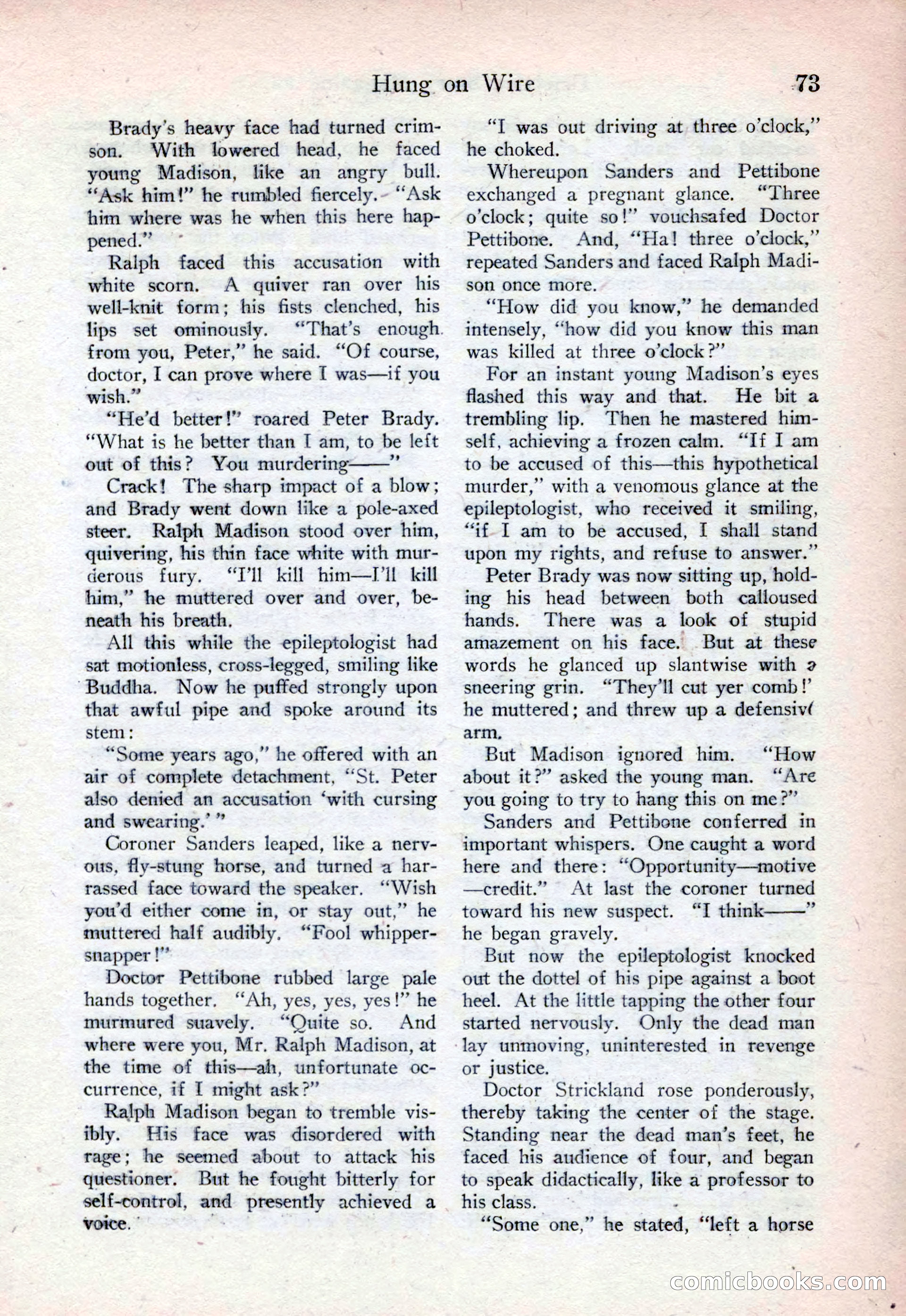 Detective Story Magazine, August 15, 1925 — page 75 of 148
