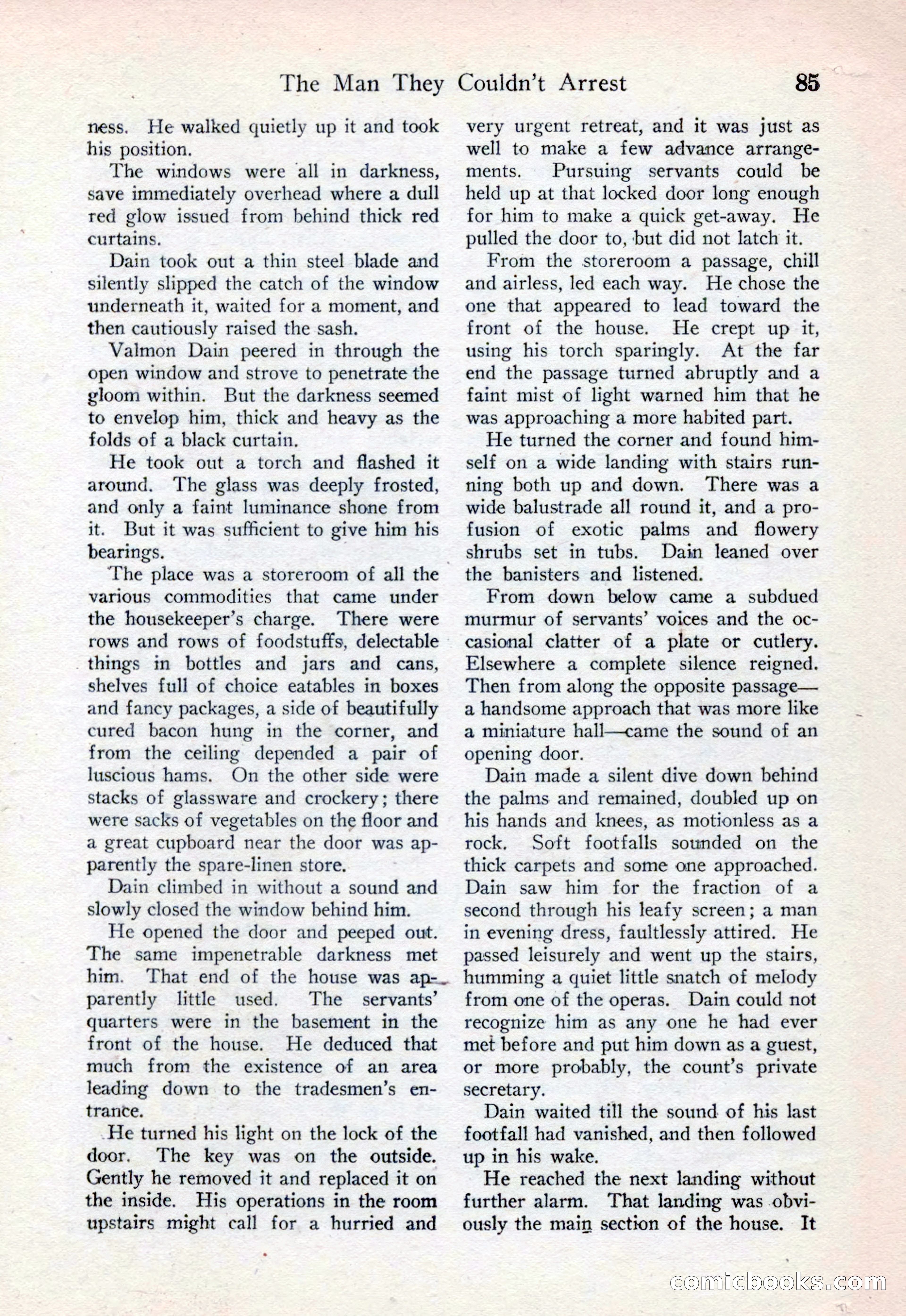Detective Story Magazine, August 15, 1925 — page 87 of 148