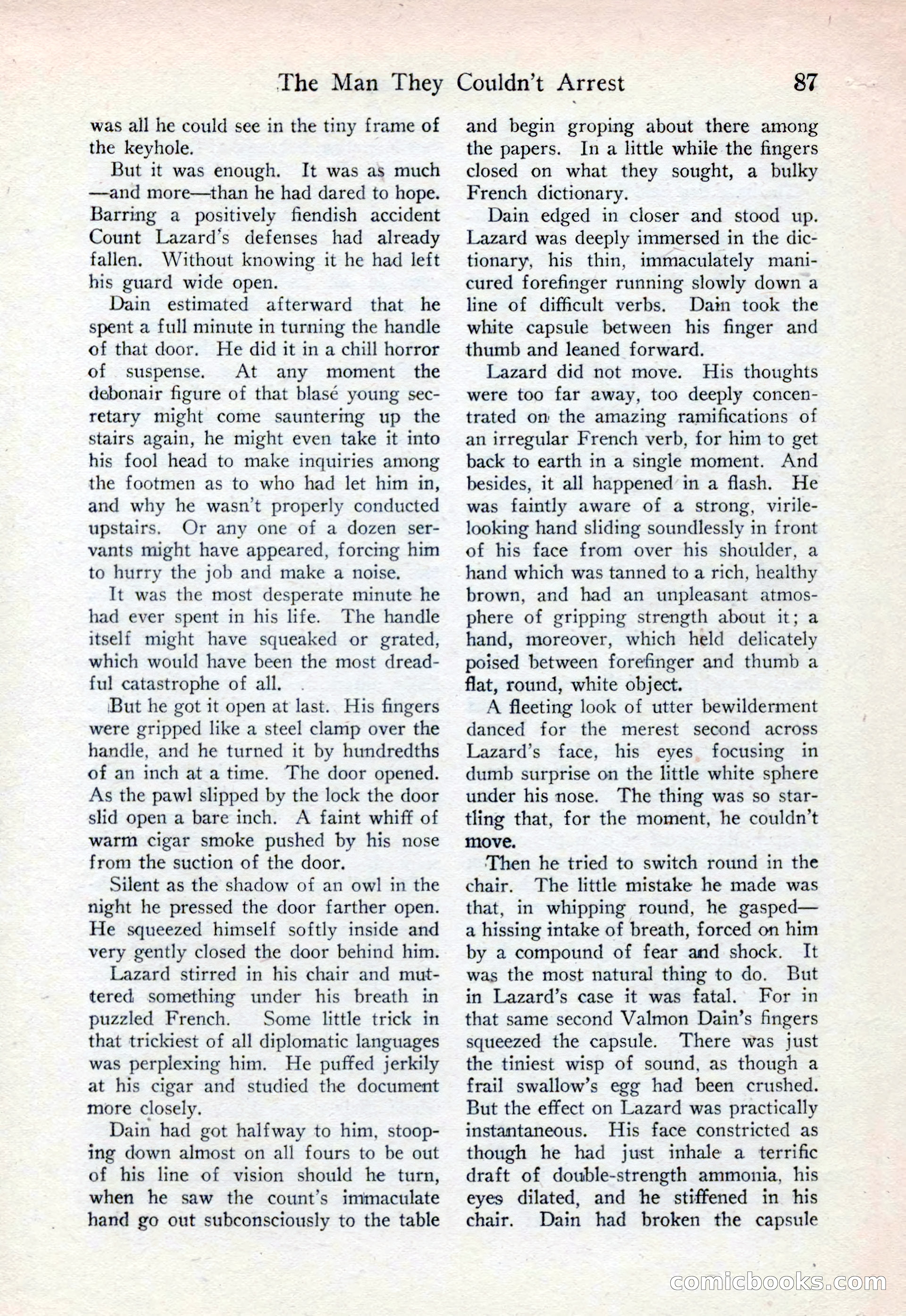 Detective Story Magazine, August 15, 1925 — page 89 of 148