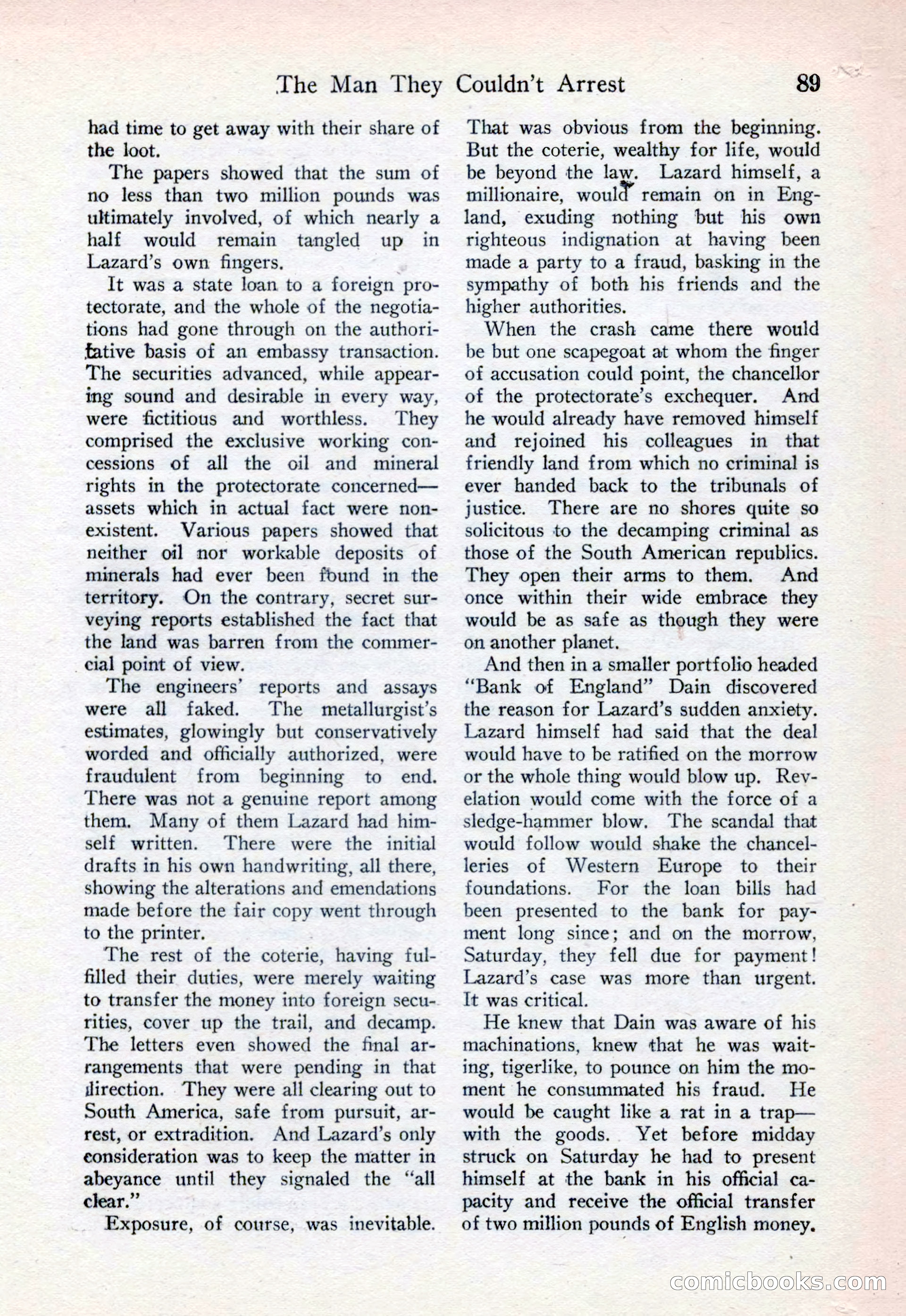 Detective Story Magazine, August 15, 1925 — page 91 of 148
