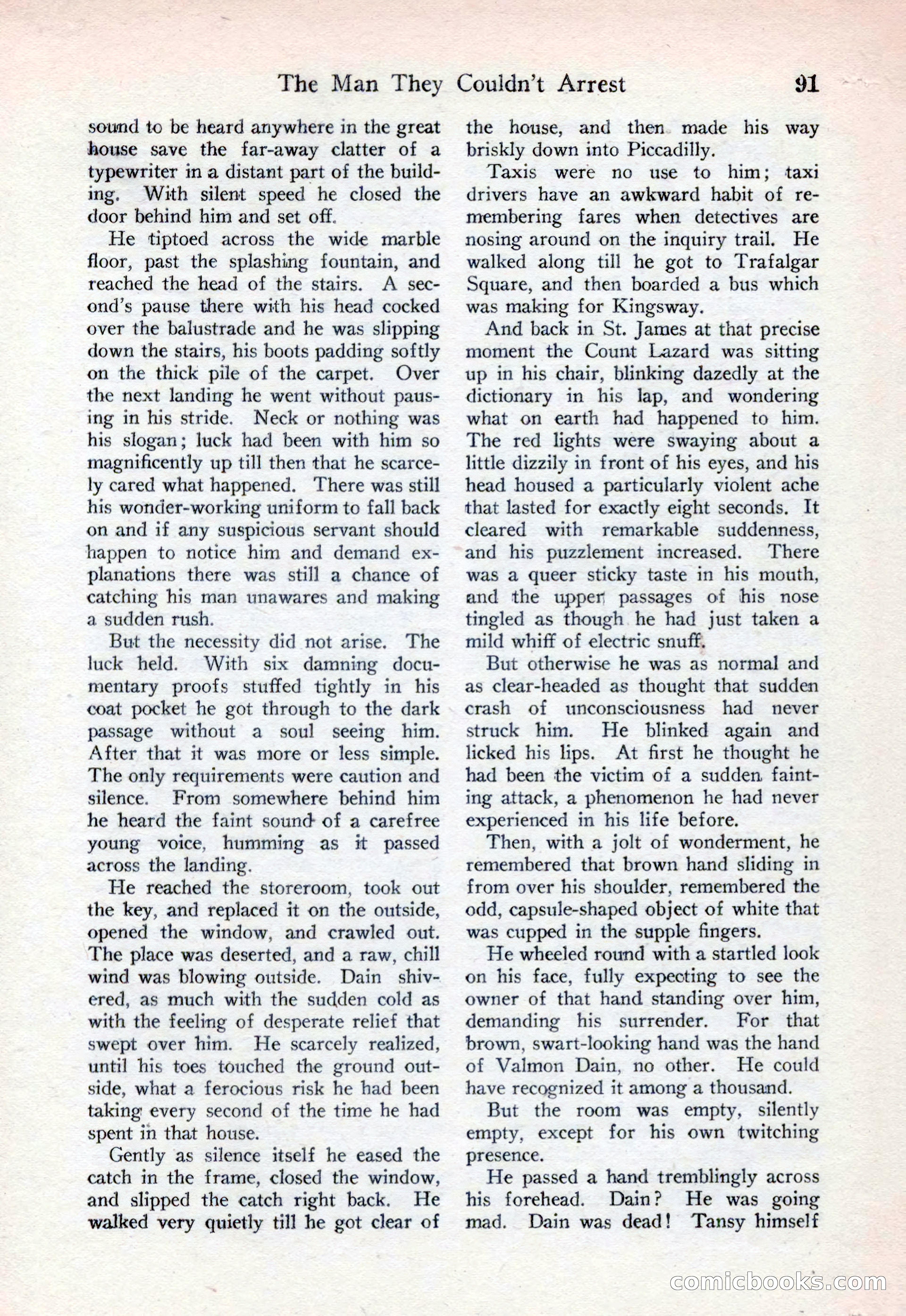 Detective Story Magazine, August 15, 1925 — page 93 of 148