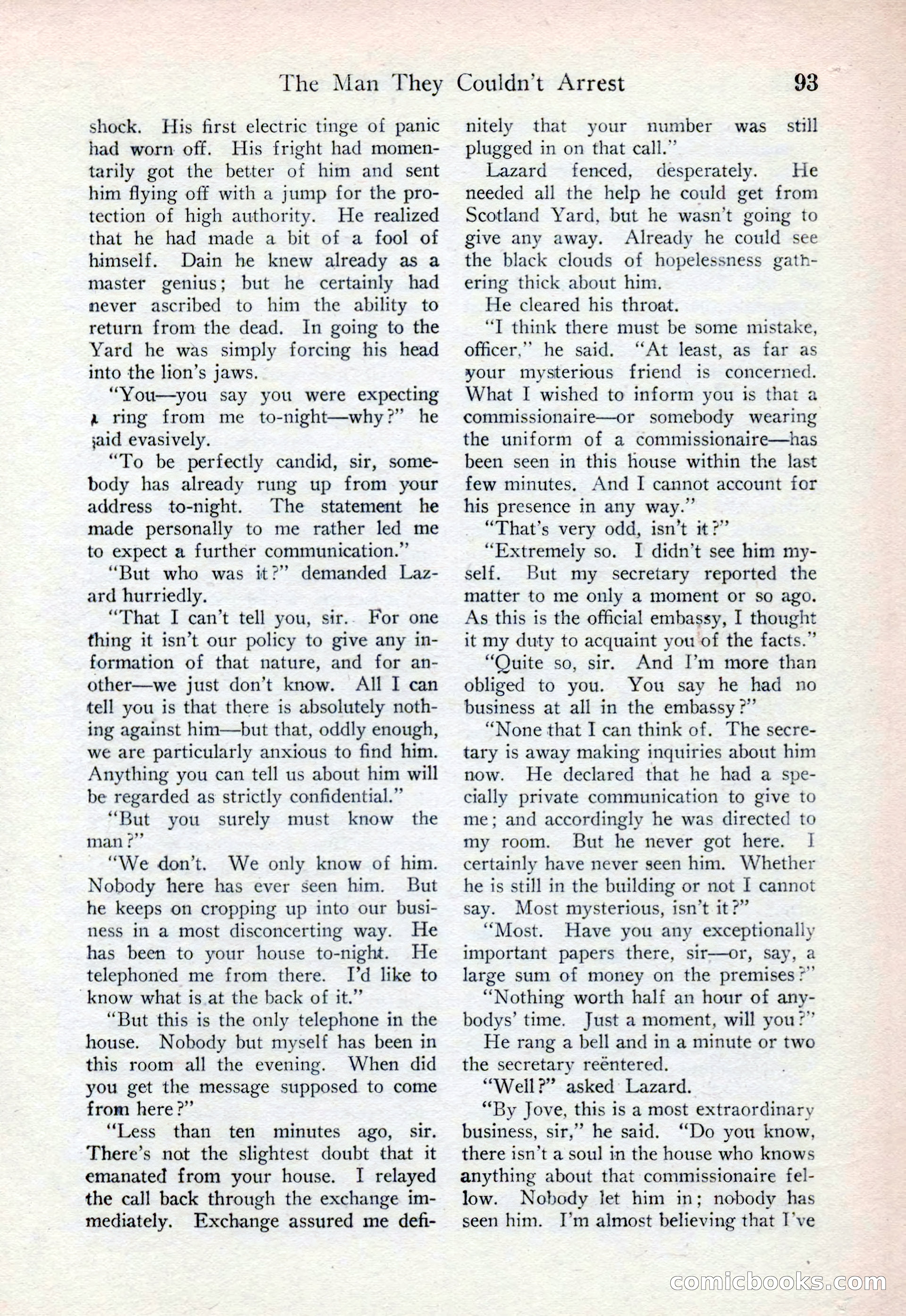 Detective Story Magazine, August 15, 1925 — page 95 of 148