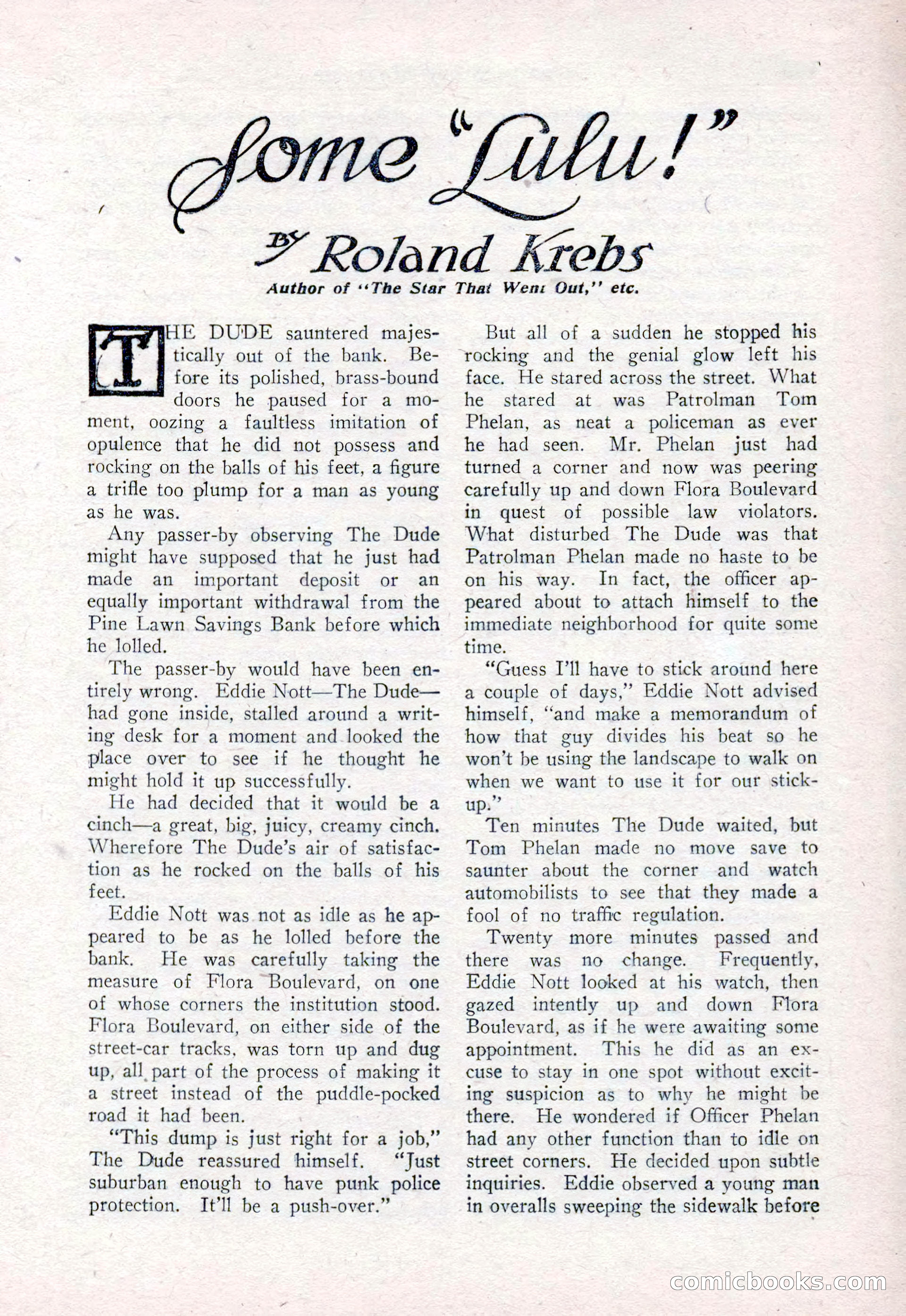 Detective Story Magazine, August 15, 1925 — page 101 of 148
