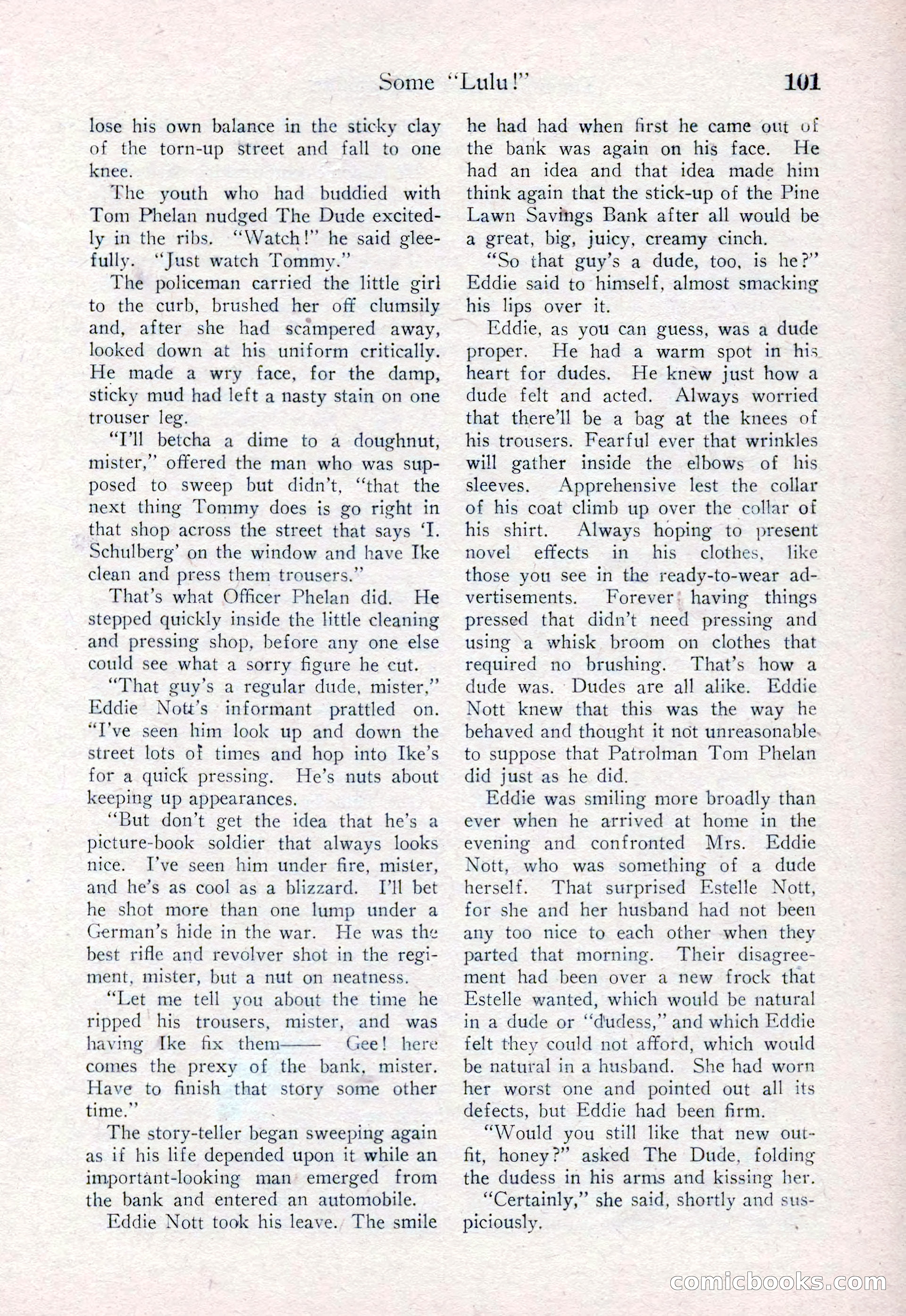 Detective Story Magazine, August 15, 1925 — page 103 of 148
