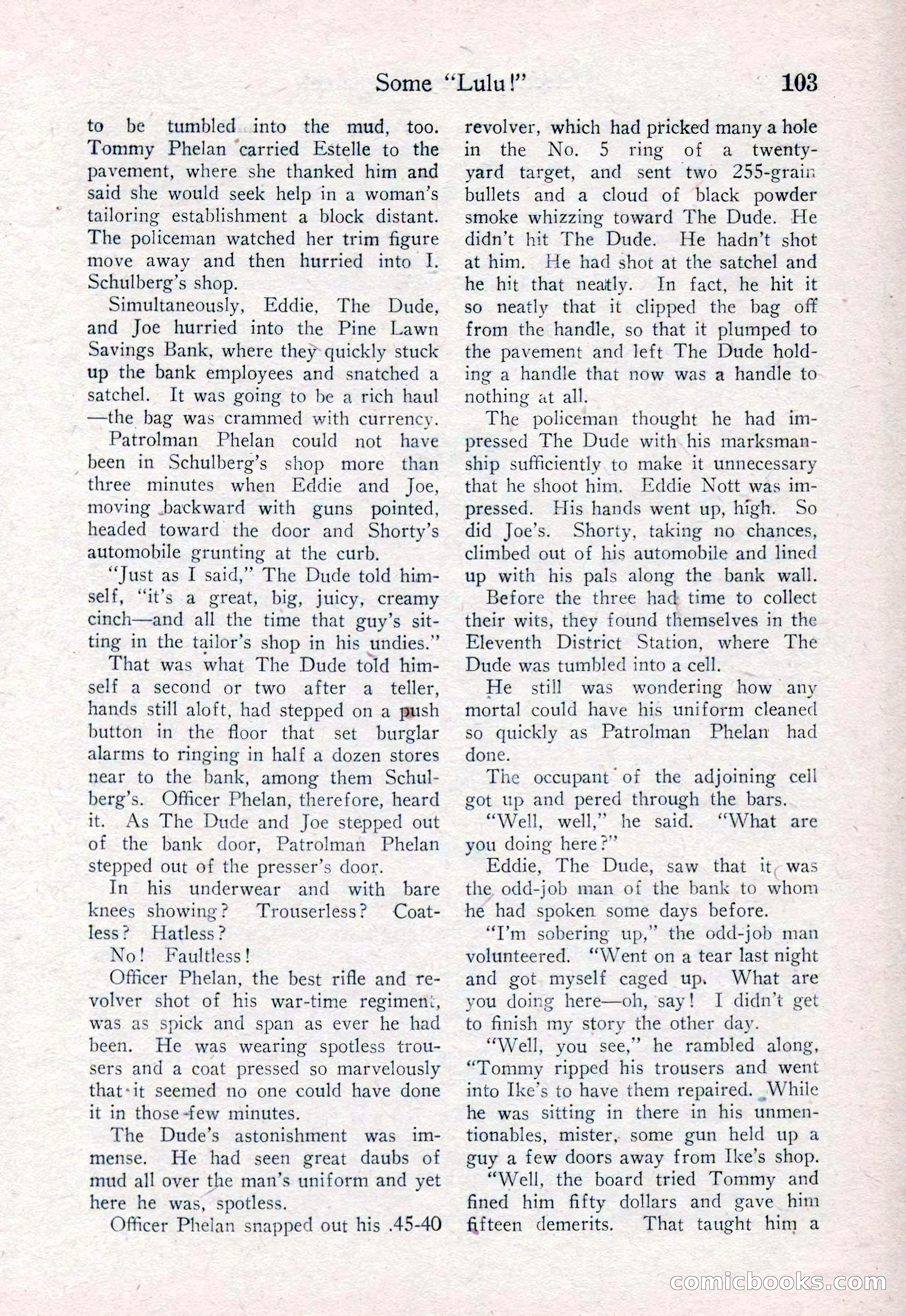 Detective Story Magazine, August 15, 1925 — page 105 of 148