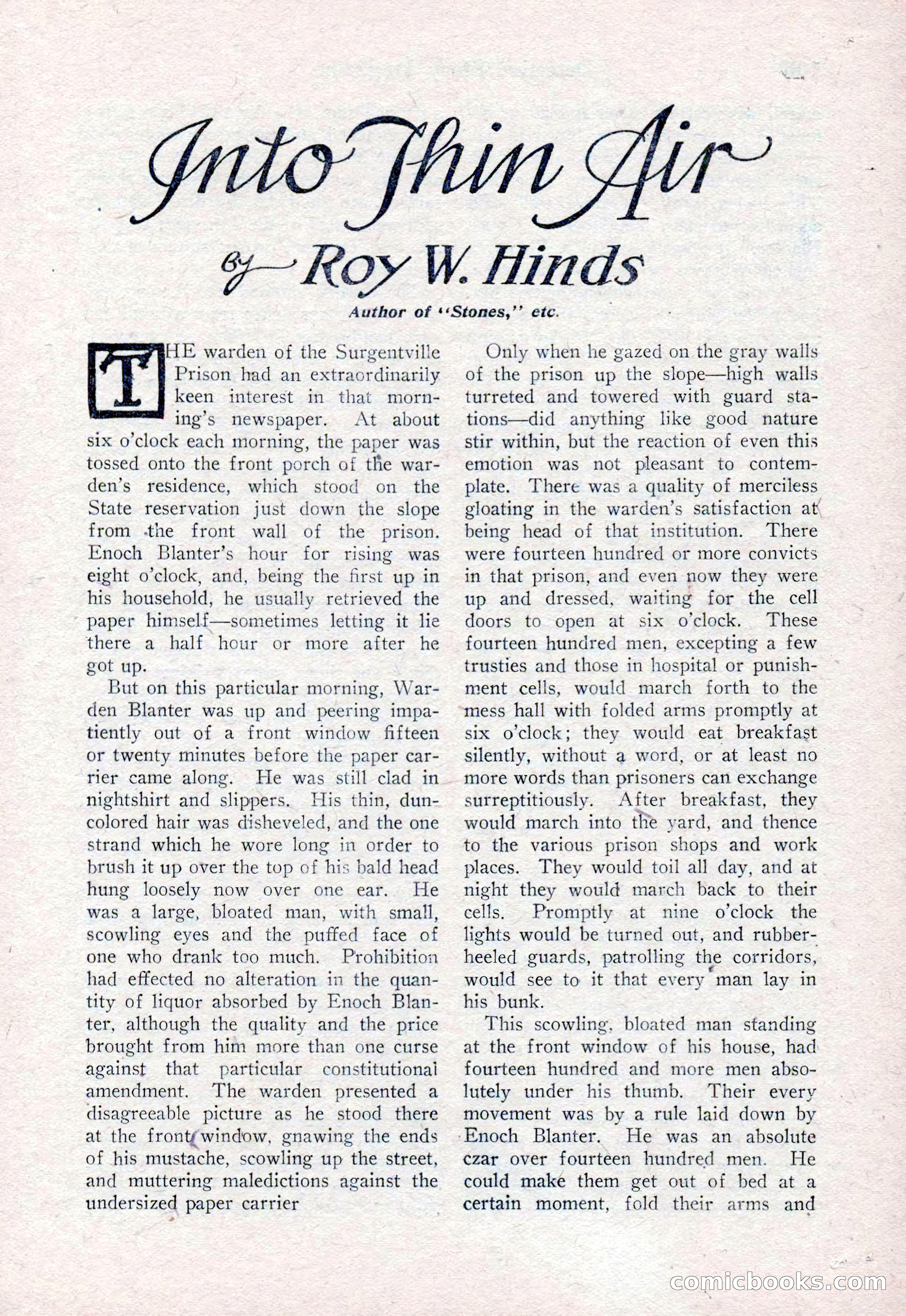 Detective Story Magazine, August 15, 1925 — page 107 of 148