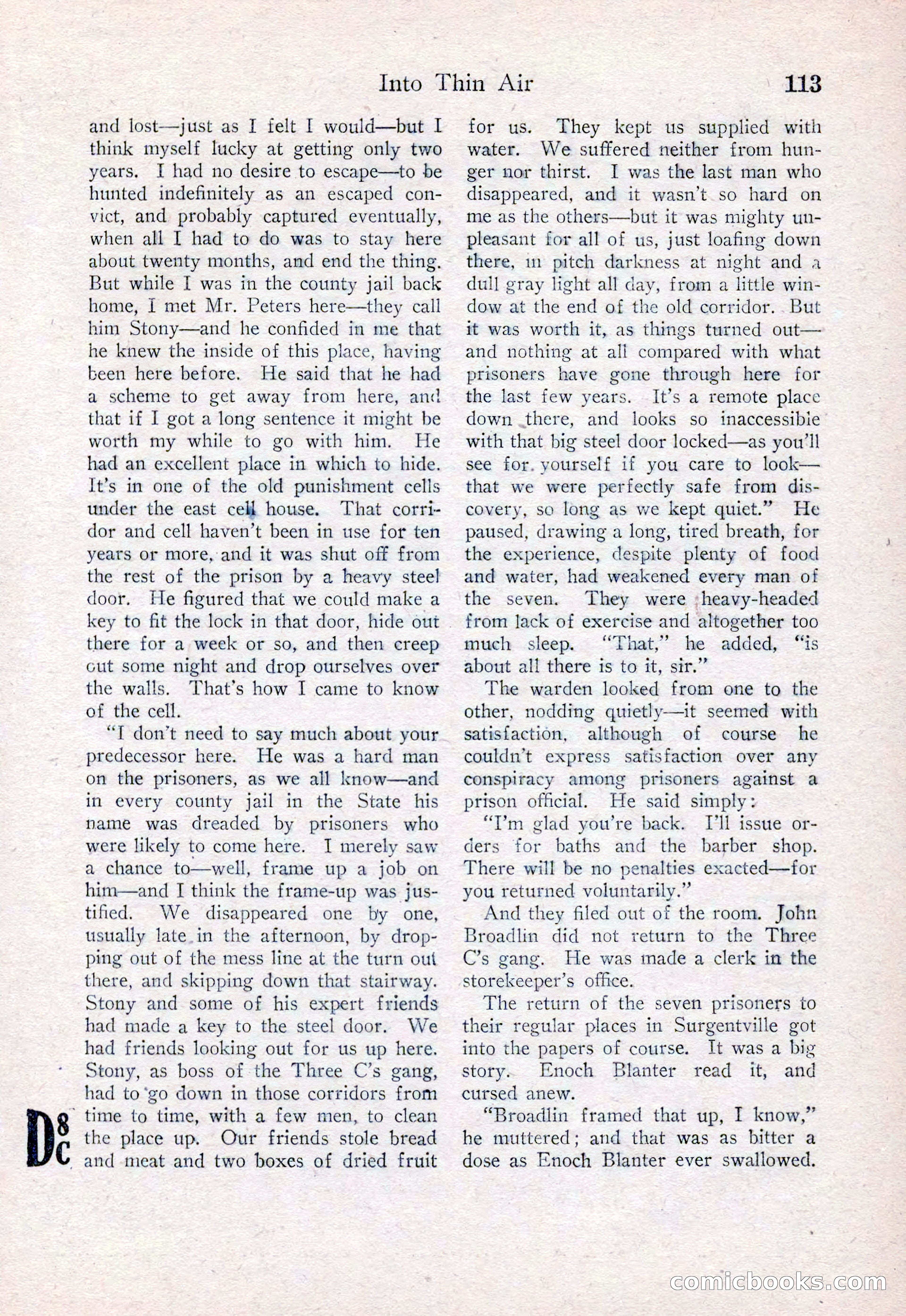 Detective Story Magazine, August 15, 1925 — page 115 of 148