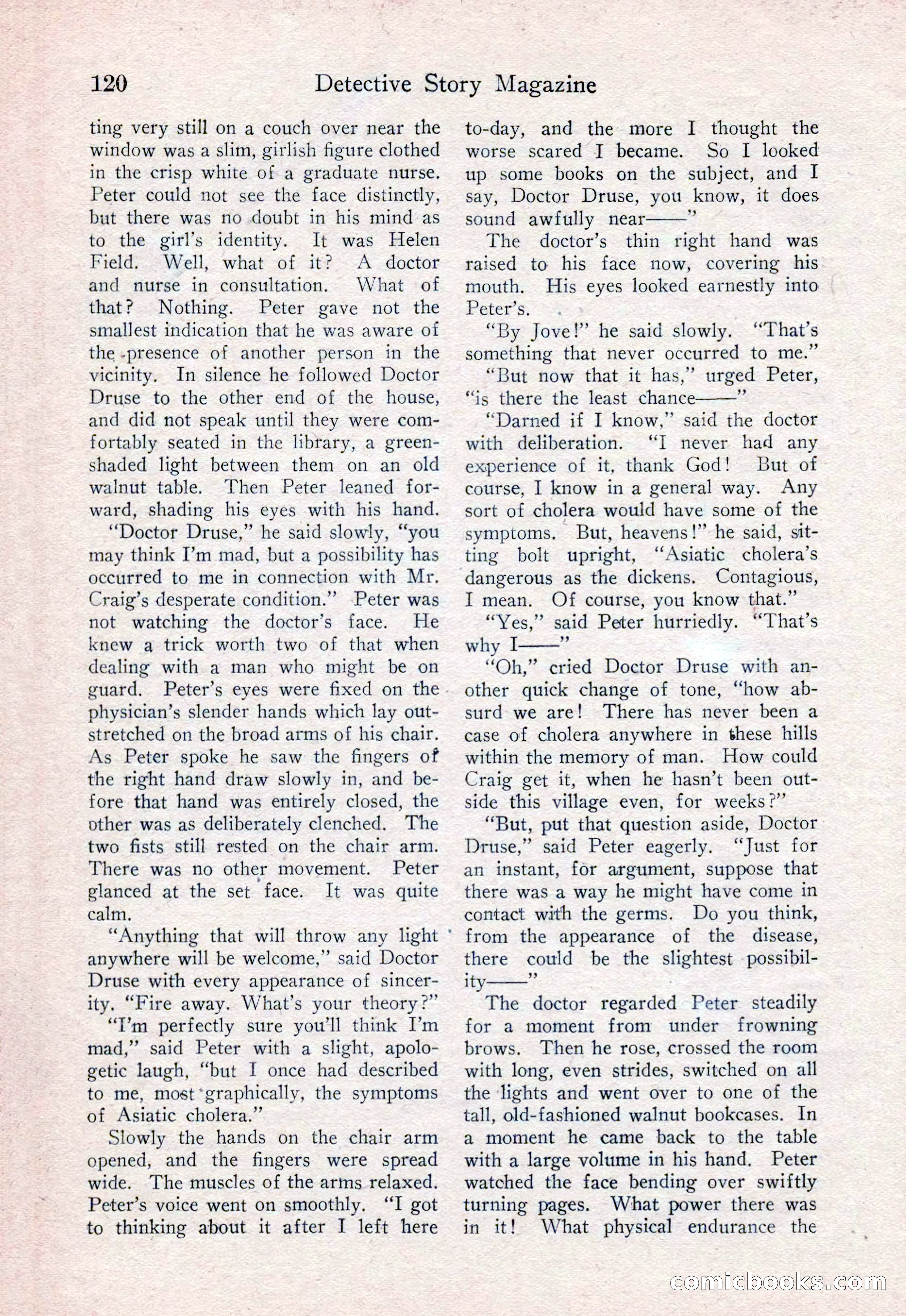 Detective Story Magazine, August 15, 1925 — page 122 of 148