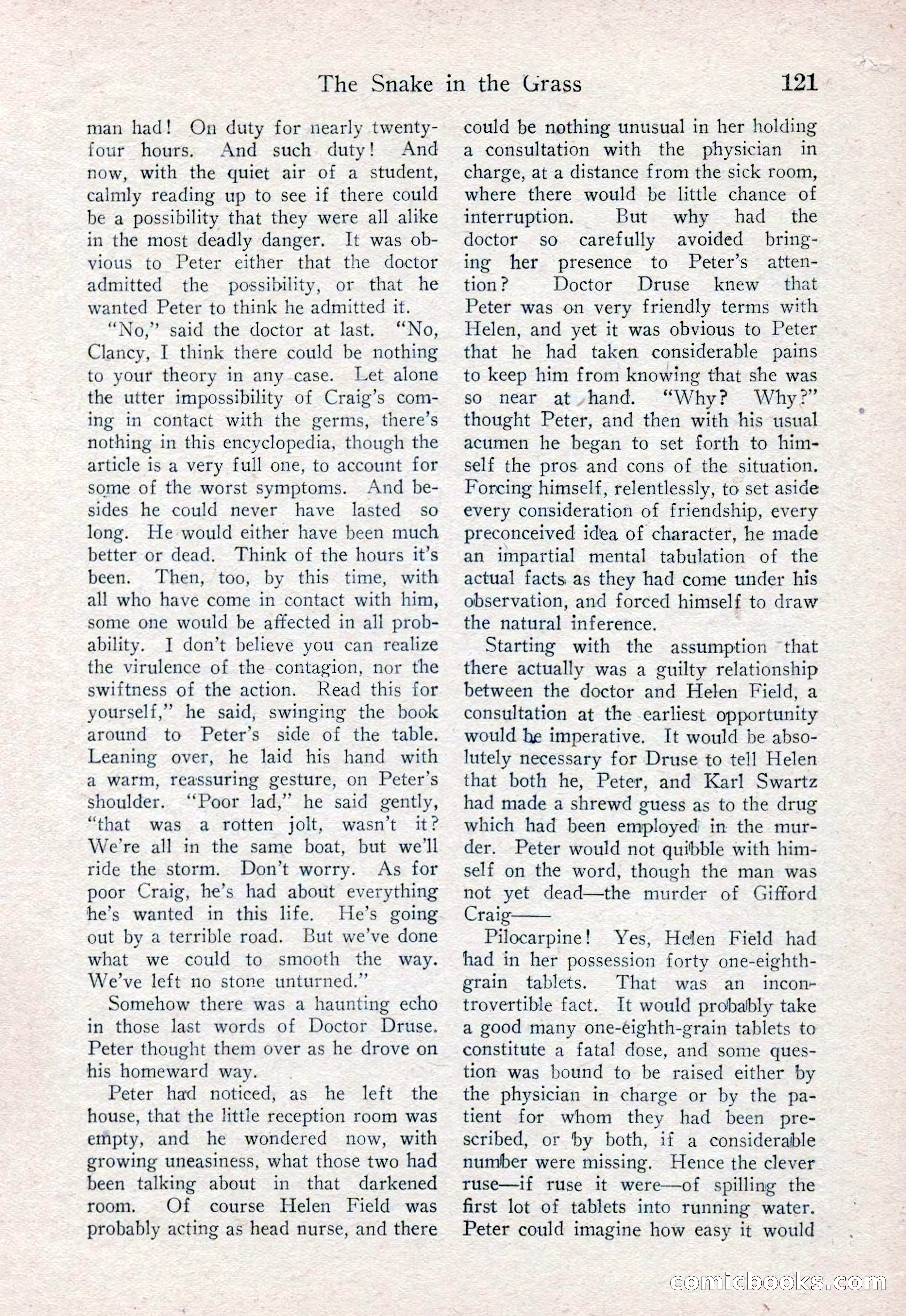 Detective Story Magazine, August 15, 1925 — page 123 of 148