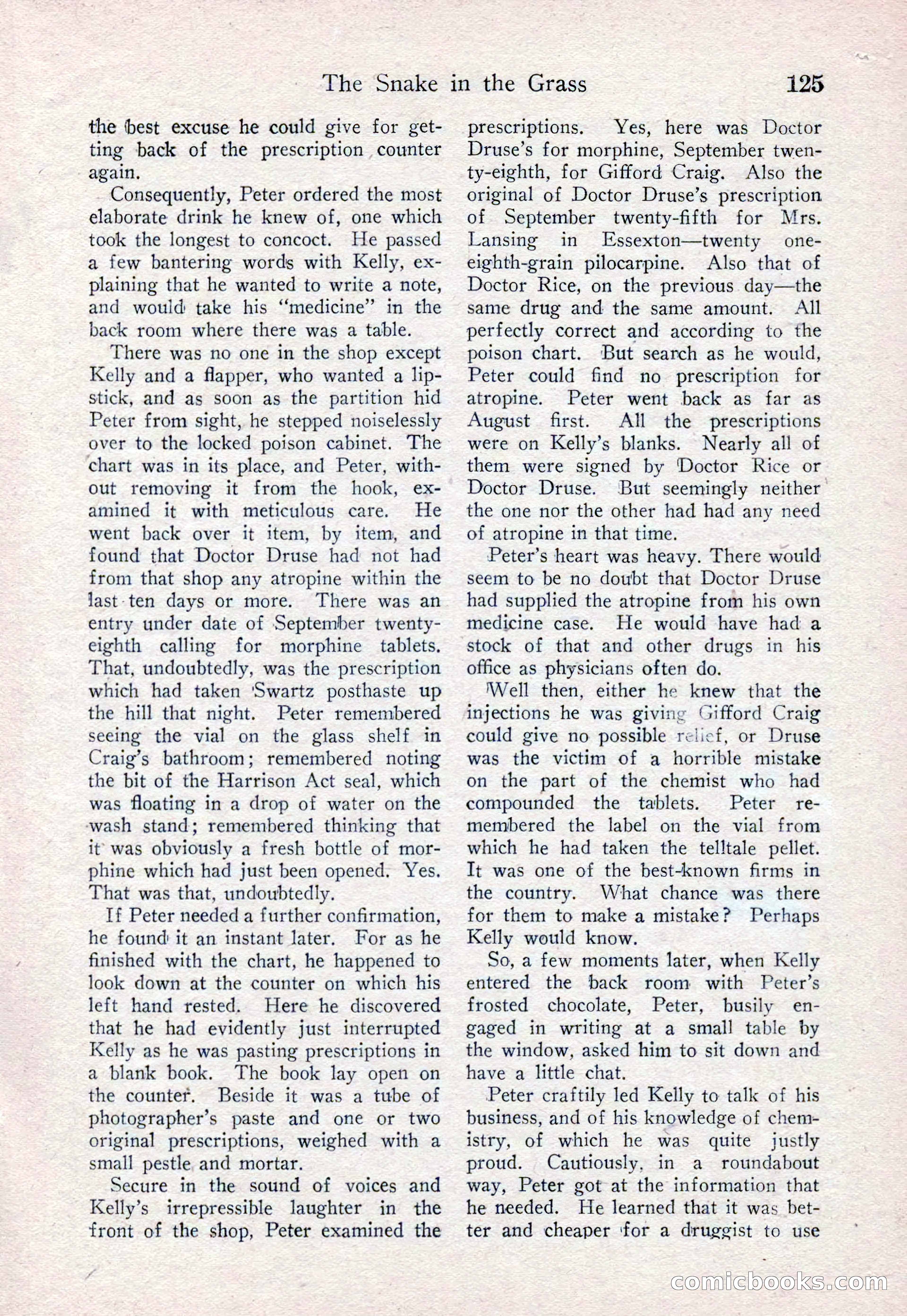 Detective Story Magazine, August 15, 1925 — page 127 of 148