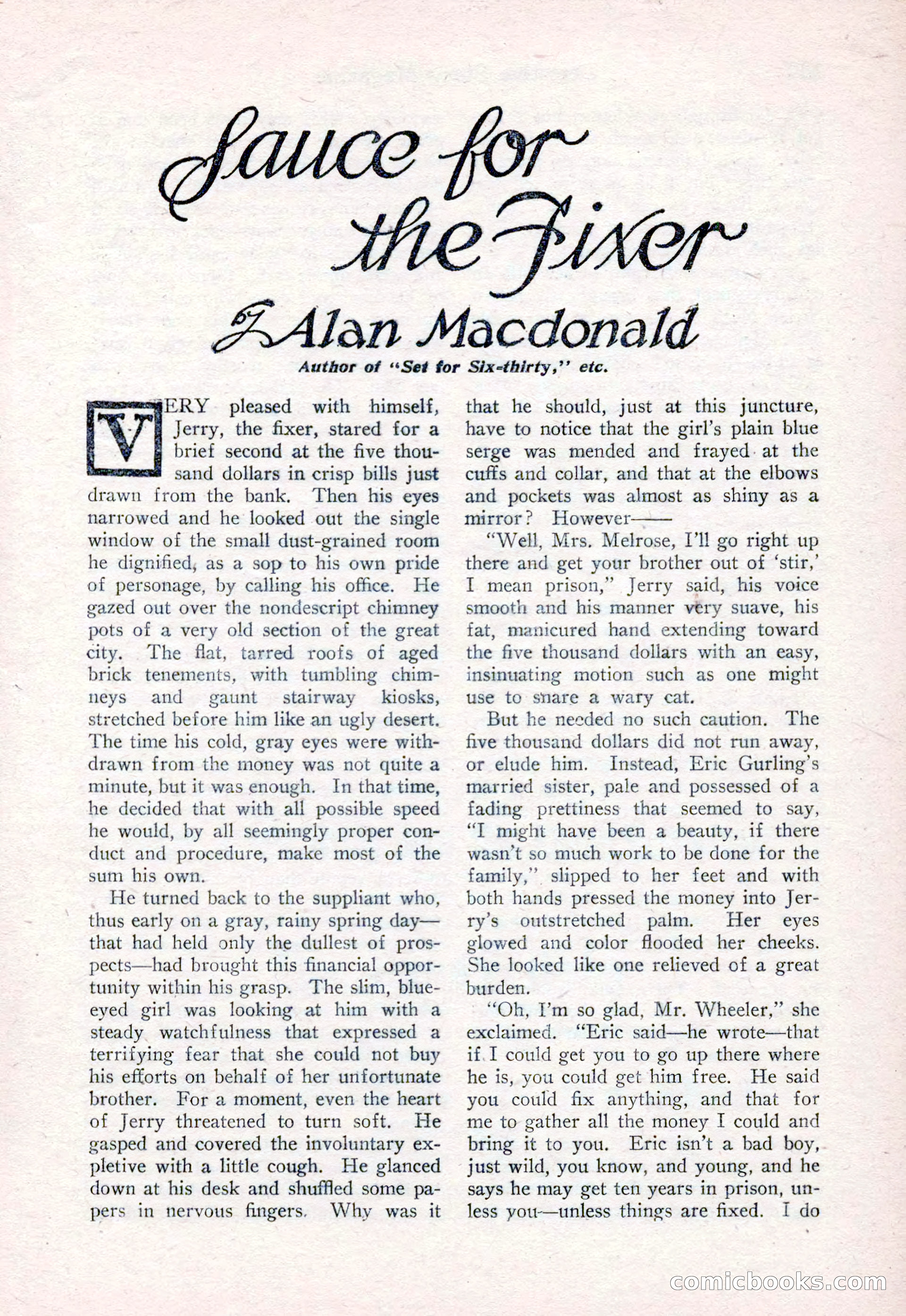 Detective Story Magazine, August 15, 1925 — page 133 of 148