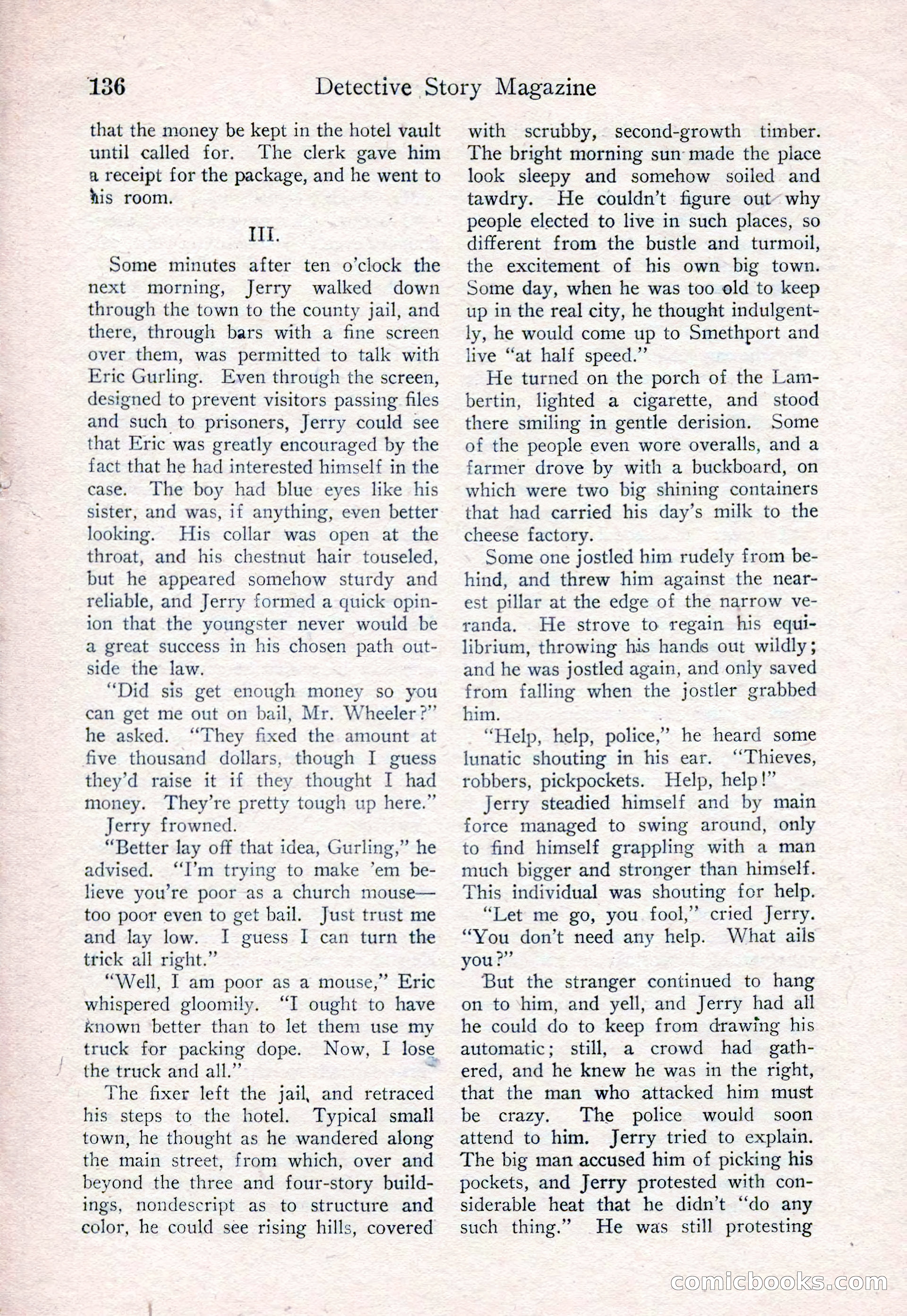 Detective Story Magazine, August 15, 1925 — page 138 of 148